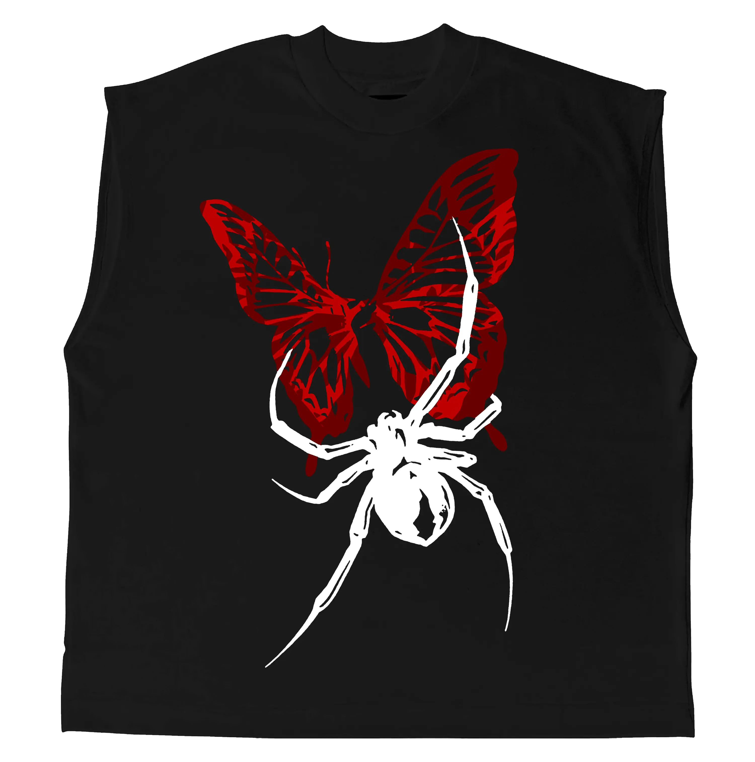 Mad Spider Sleeveless Tee WorksOfMadness