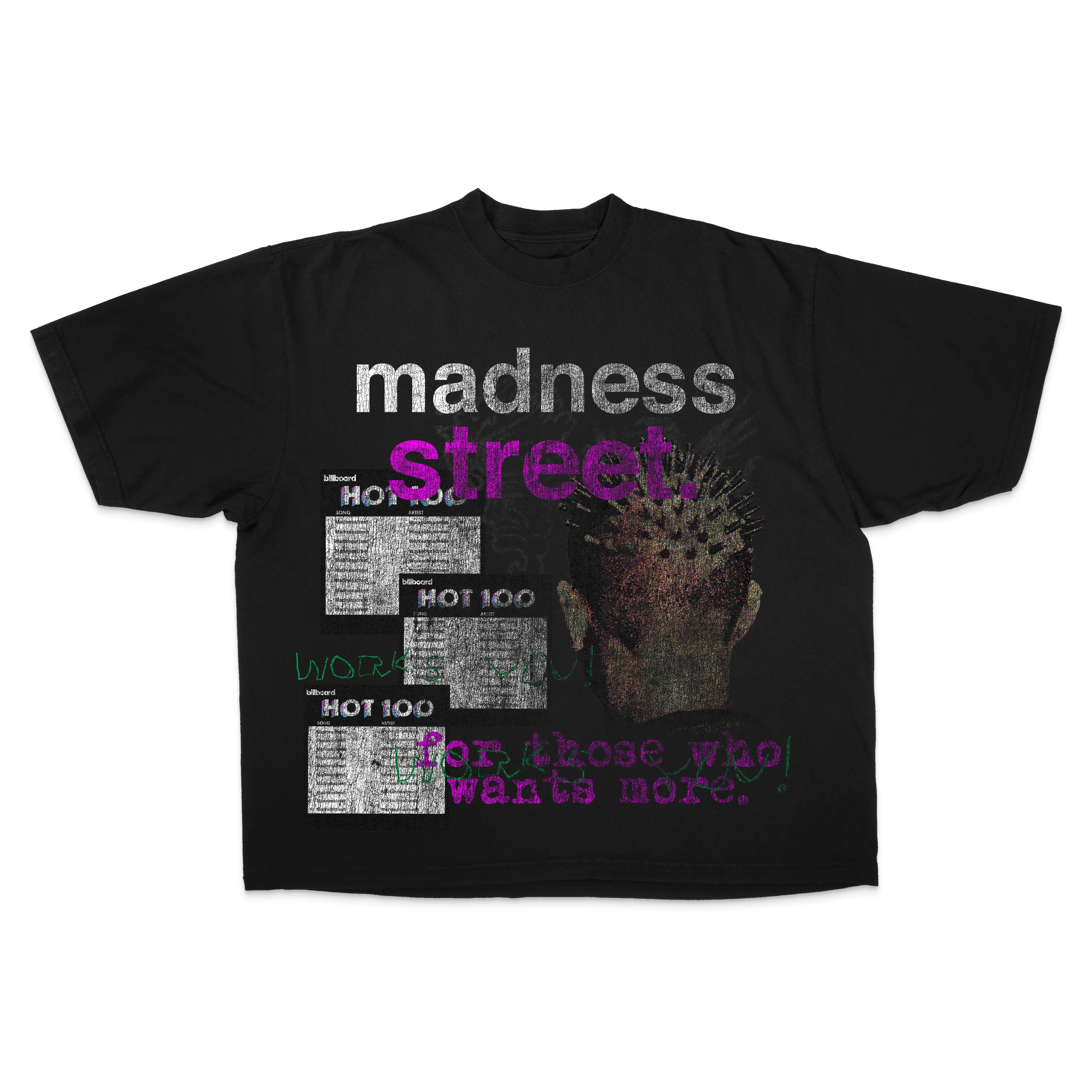 Mad St.Drop Shoulder Tee WorksOfMadness