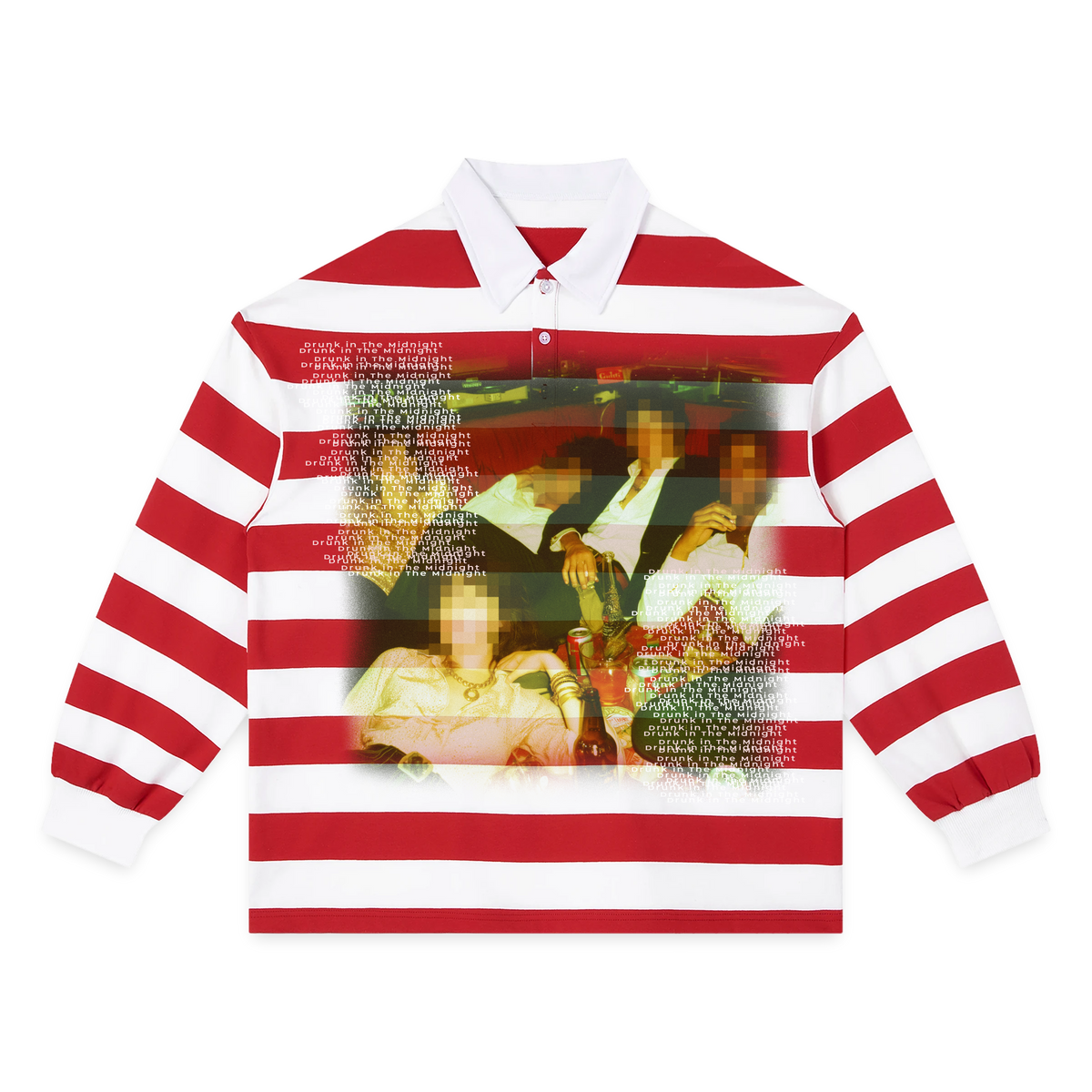 Mafia Stripe Polo - Red