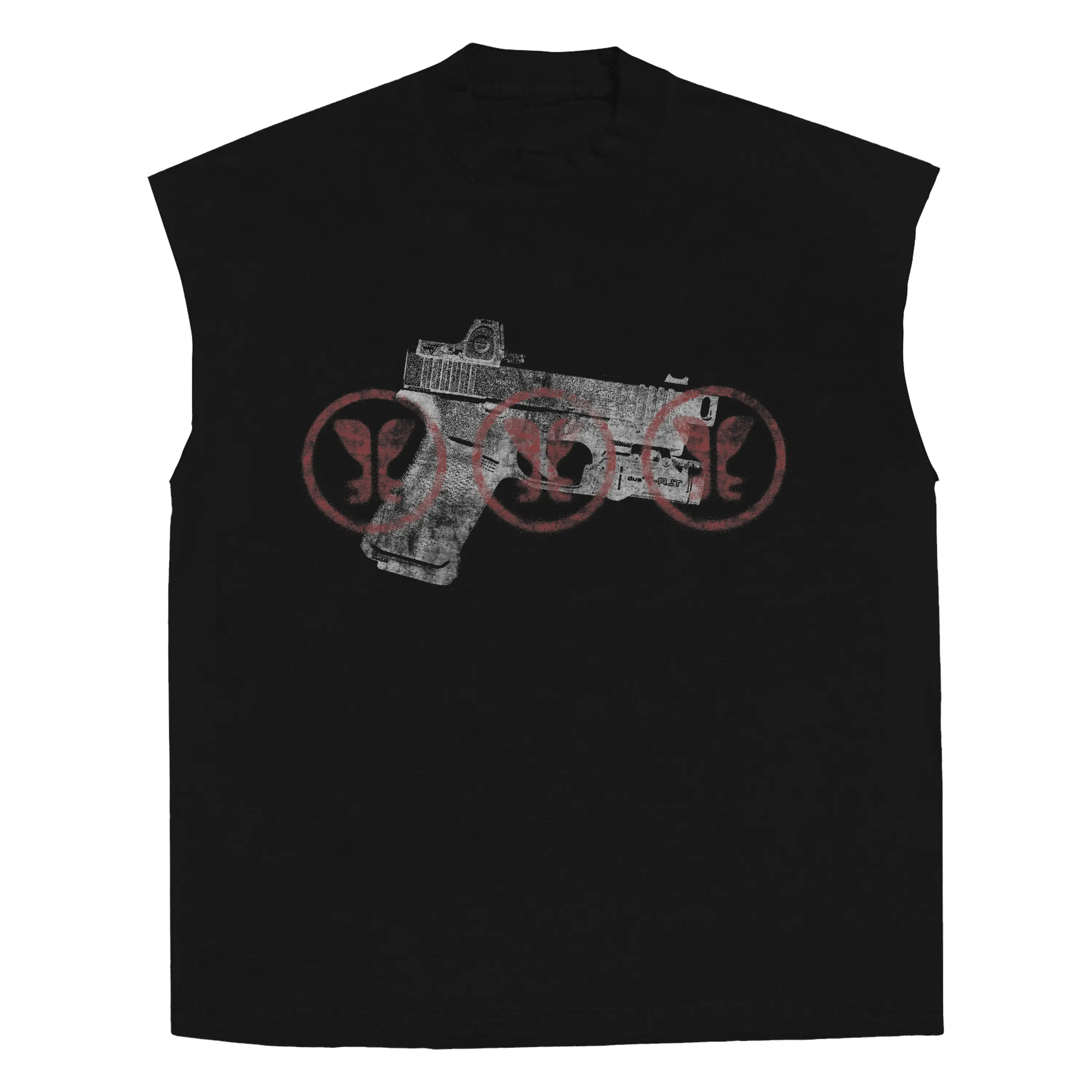 Marked Target Sleeveless Tee WorksOfMadness