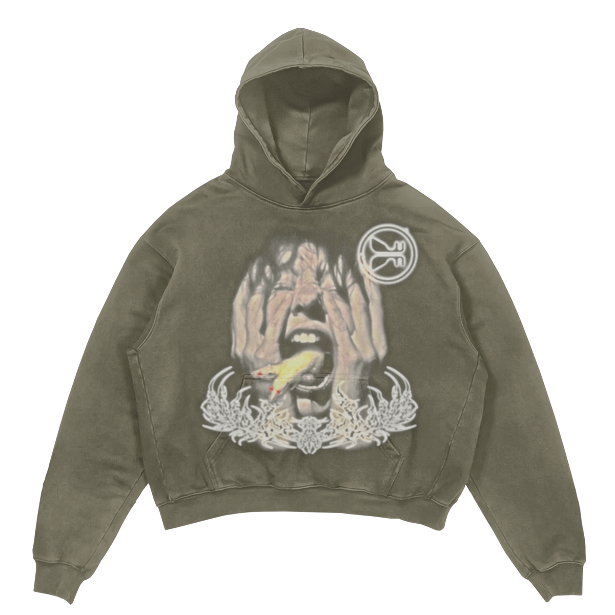 Mouse Trap Hoodie - Olive