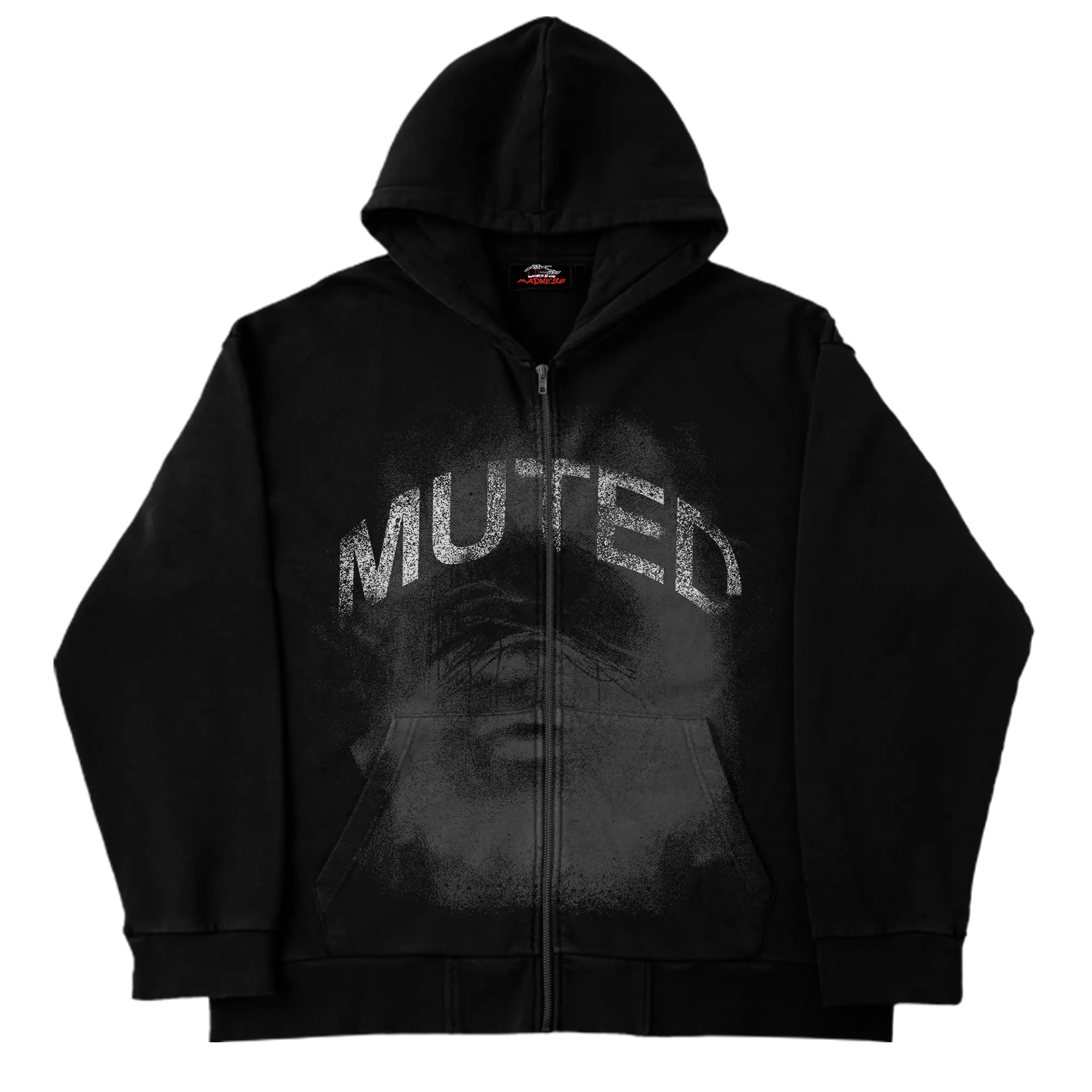 Muted Zip Up WorksOfMadness