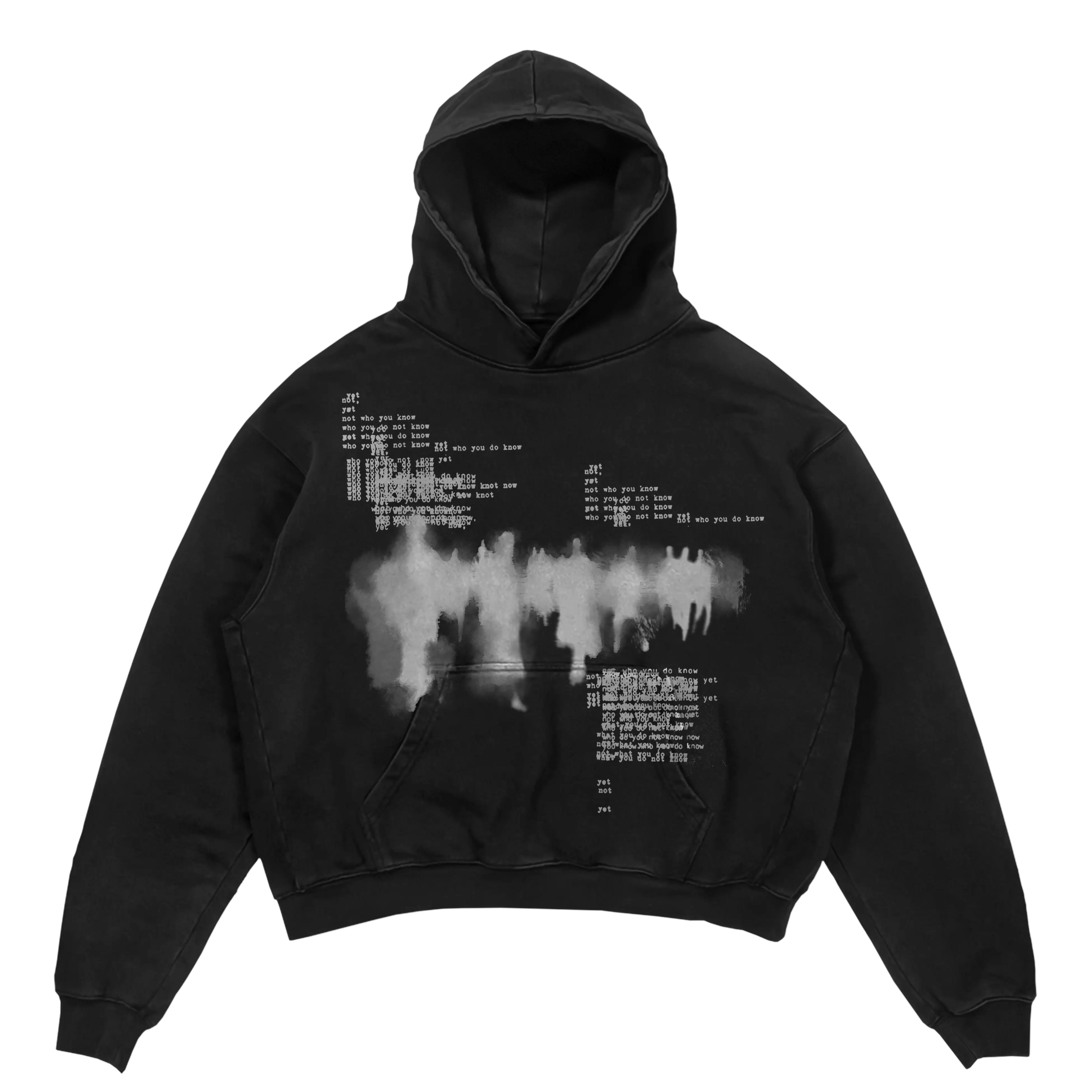 Not You Know Premium Hoodie WorksOfMadness