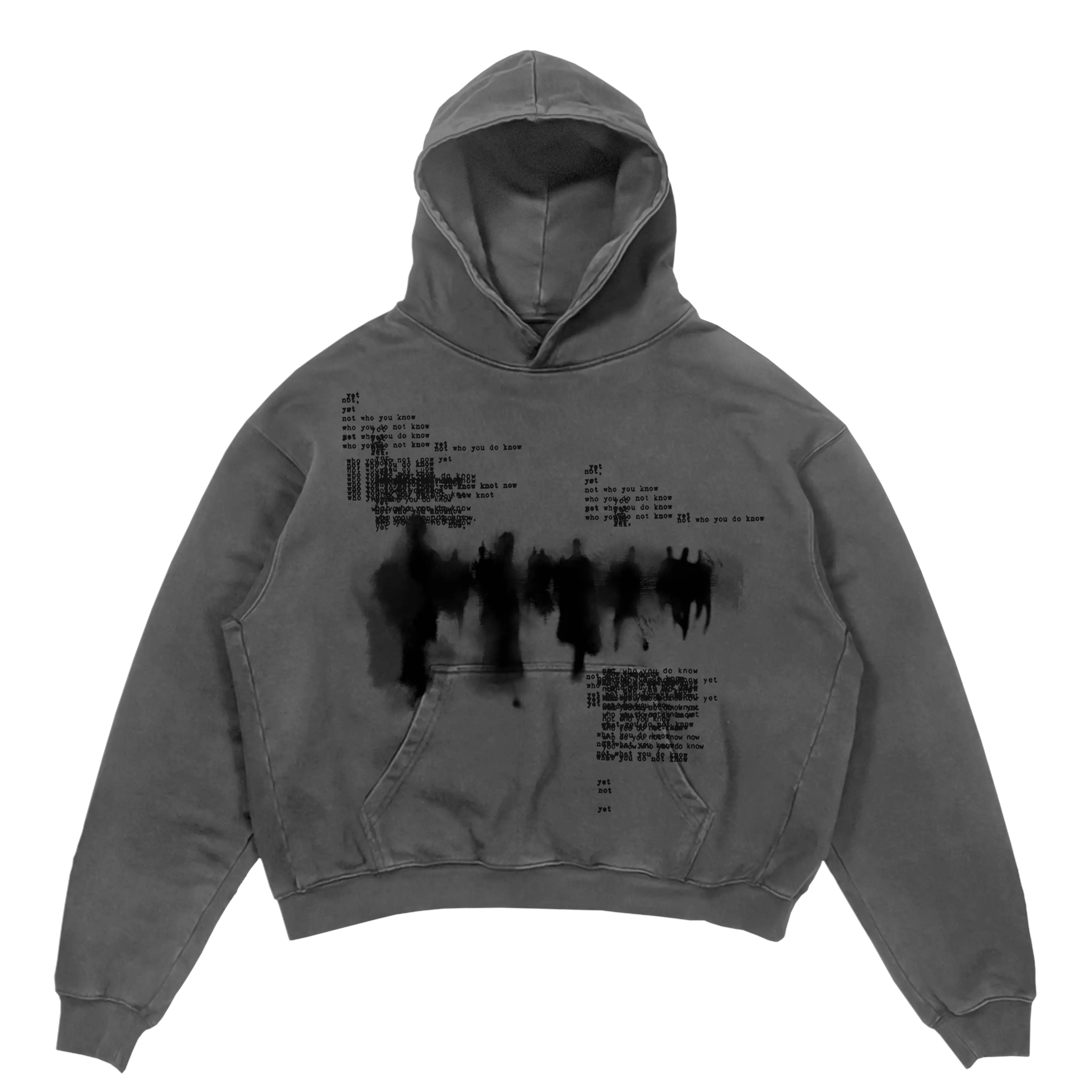 Not You Know Premium Hoodie WorksOfMadness