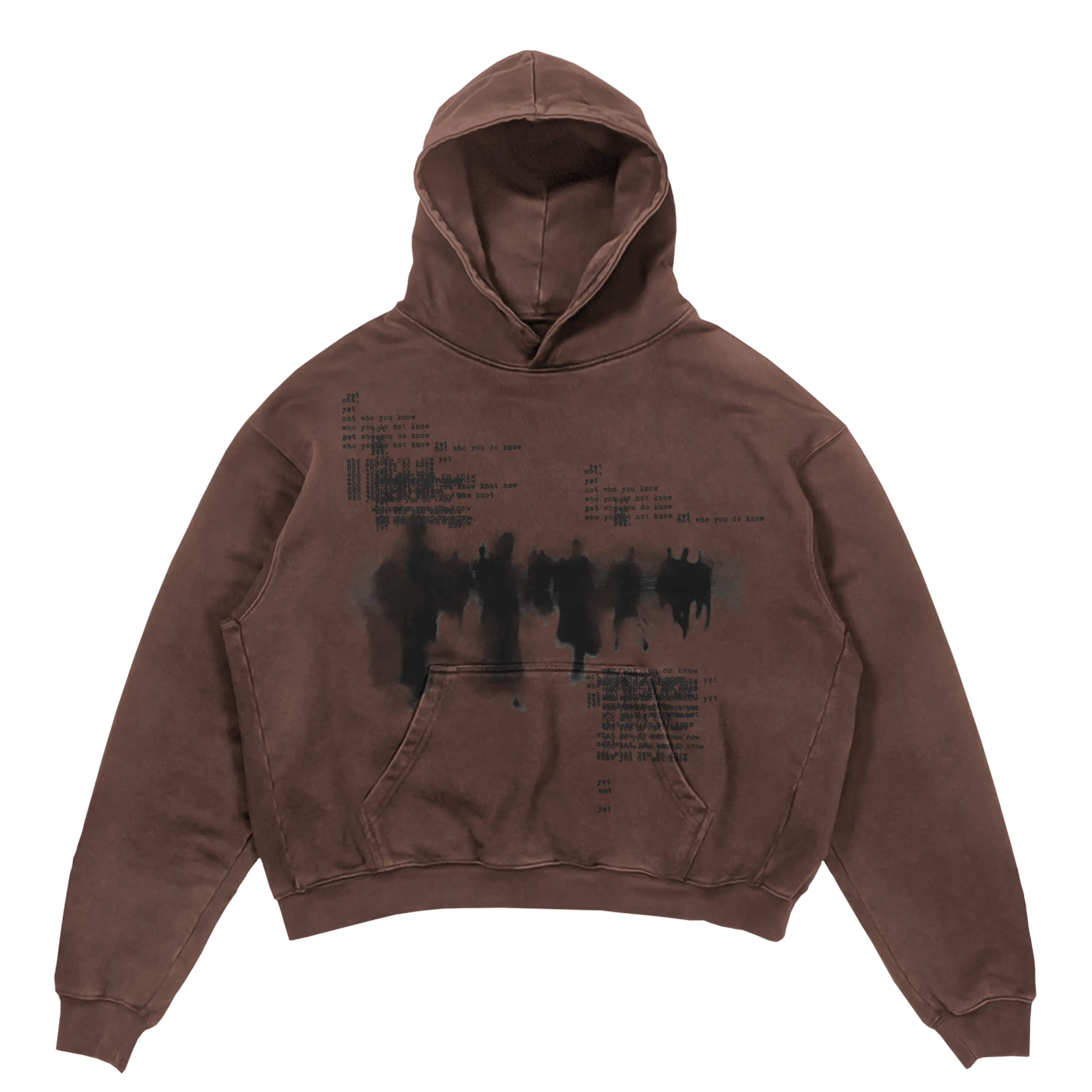 Not You Know Premium Hoodie WorksOfMadness