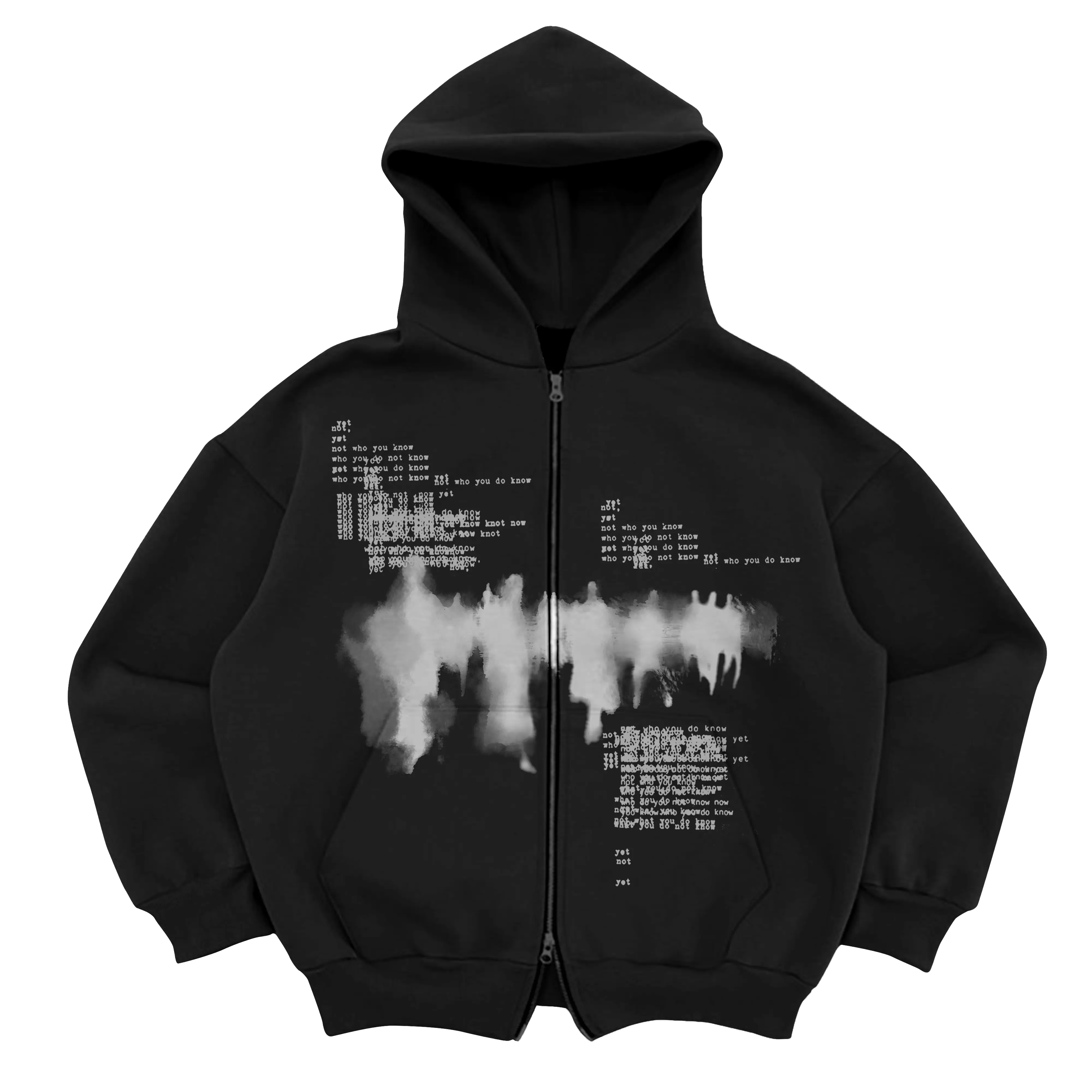 Not You Know Premium Zip Up (Copy) WorksOfMadness