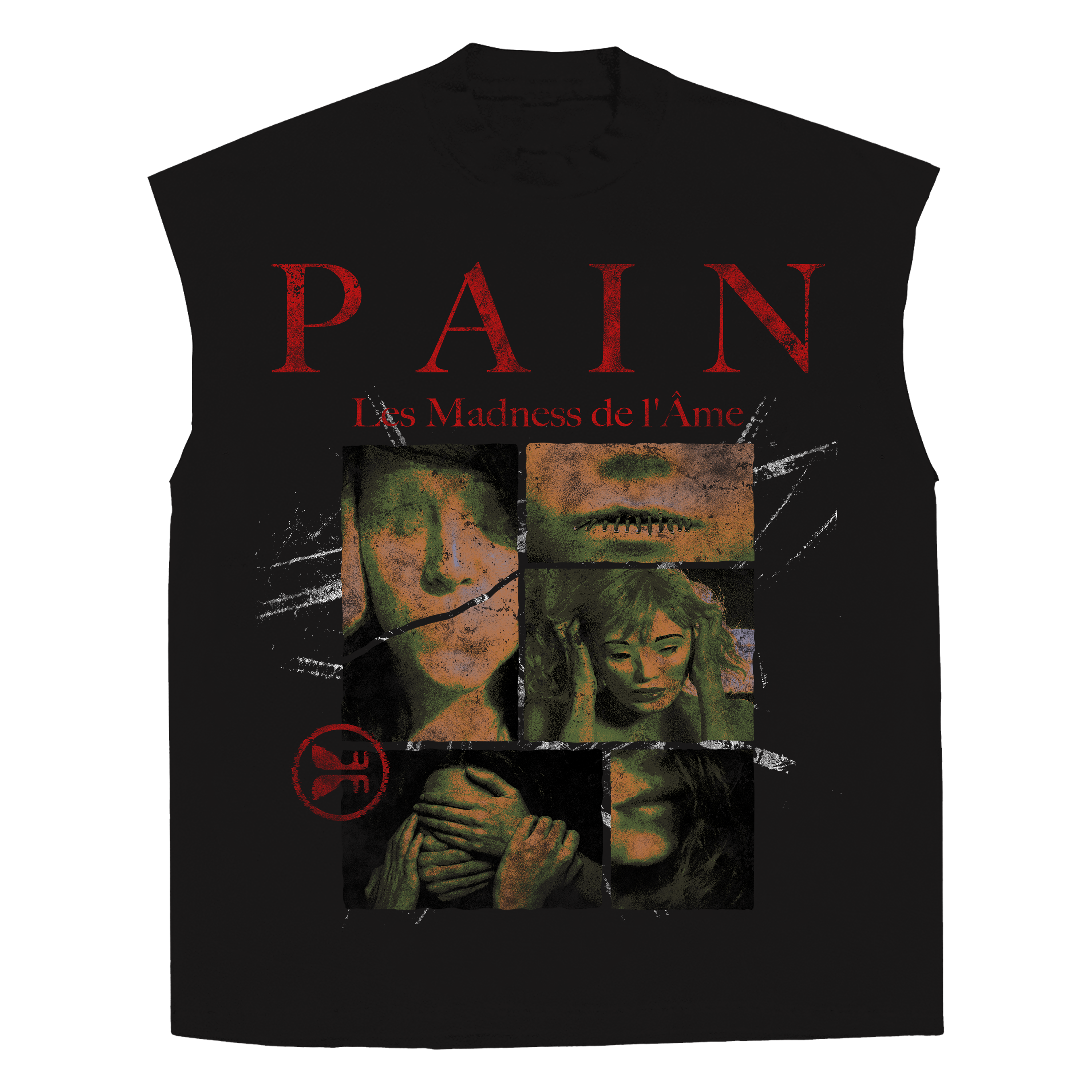 Pain Sleeveless Tee