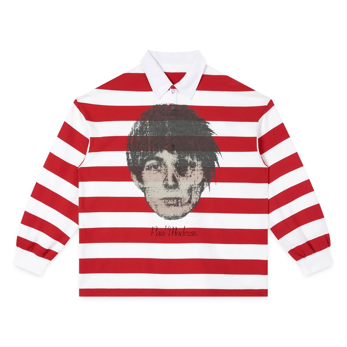 Paul Madness Stripe Polo - Red