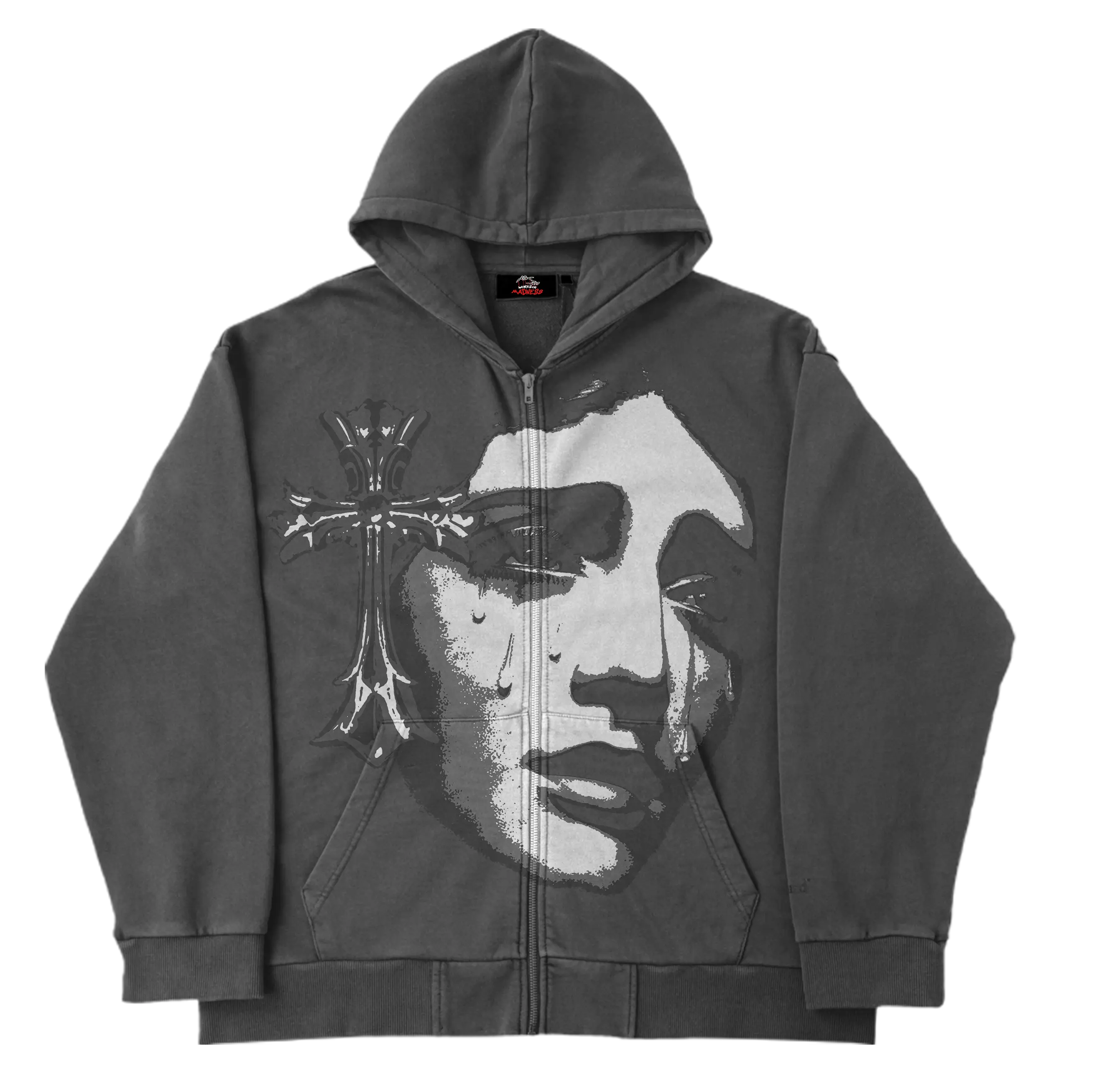 Prayers Zip Up WorksOfMadness