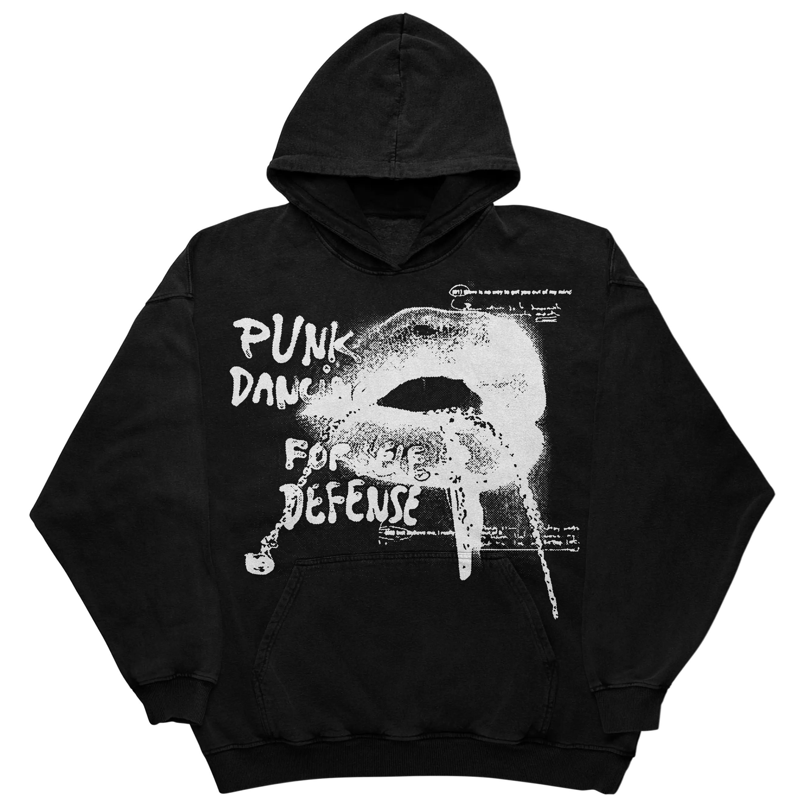 Punk Lips hoodie WorksOfMadness