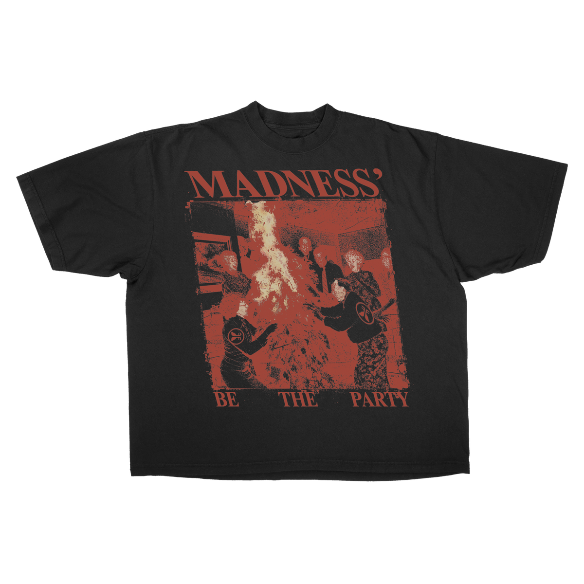 Pyro Party Drop Tee - Black