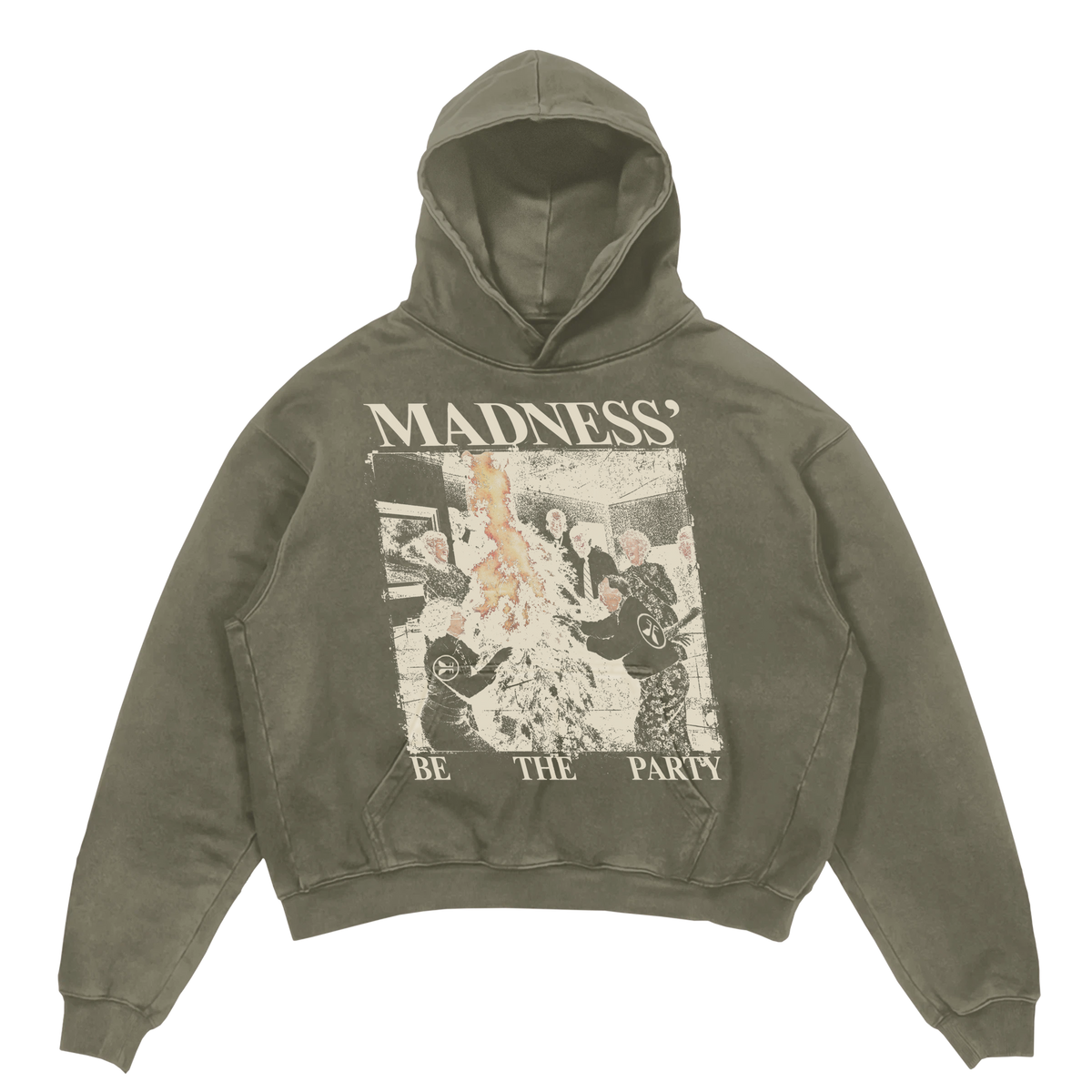 Pyro Party Hoodie - Olive