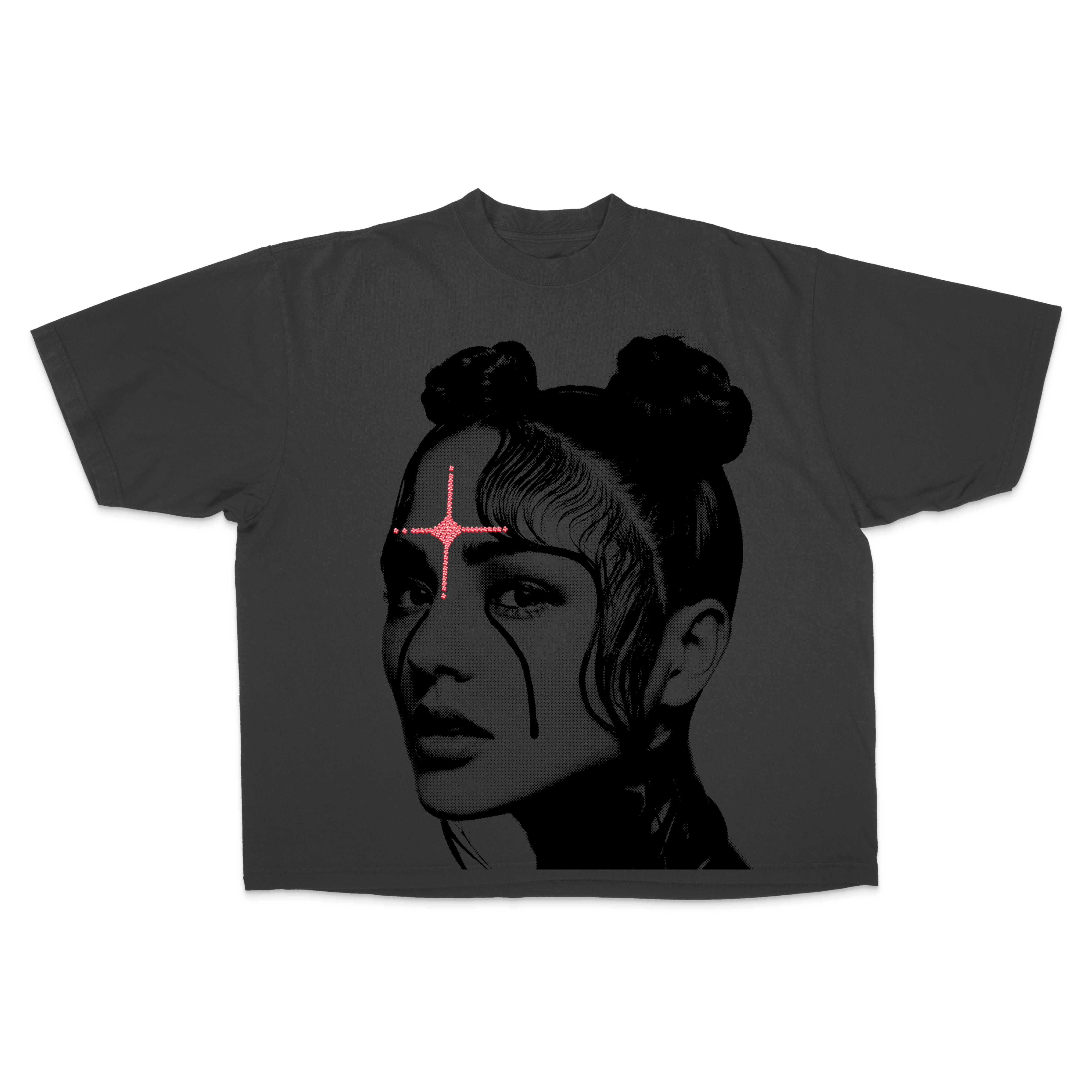 Spiritual Girl Rhinestone Drop Tee