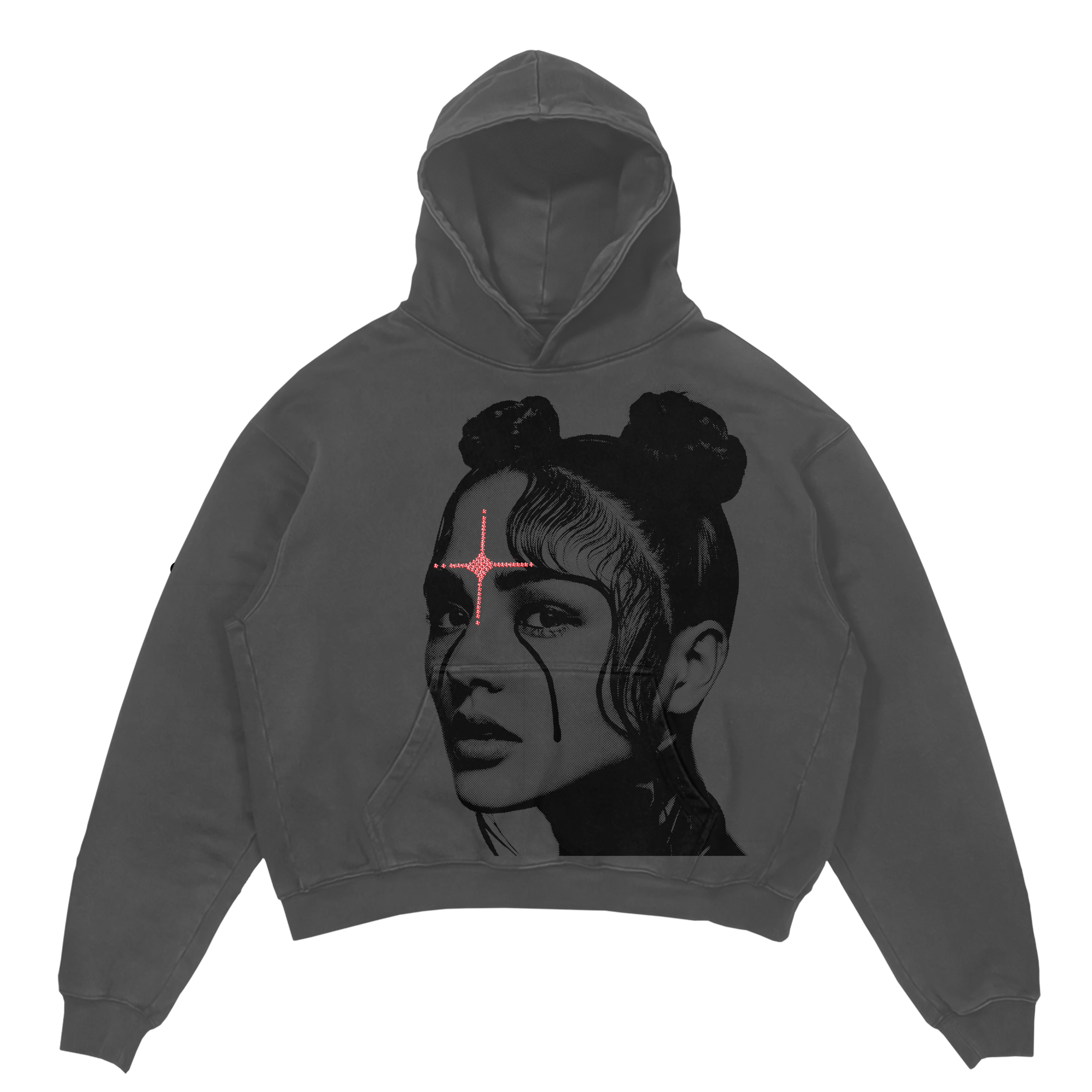 Spiritual Girl Rhinestone Hoodie