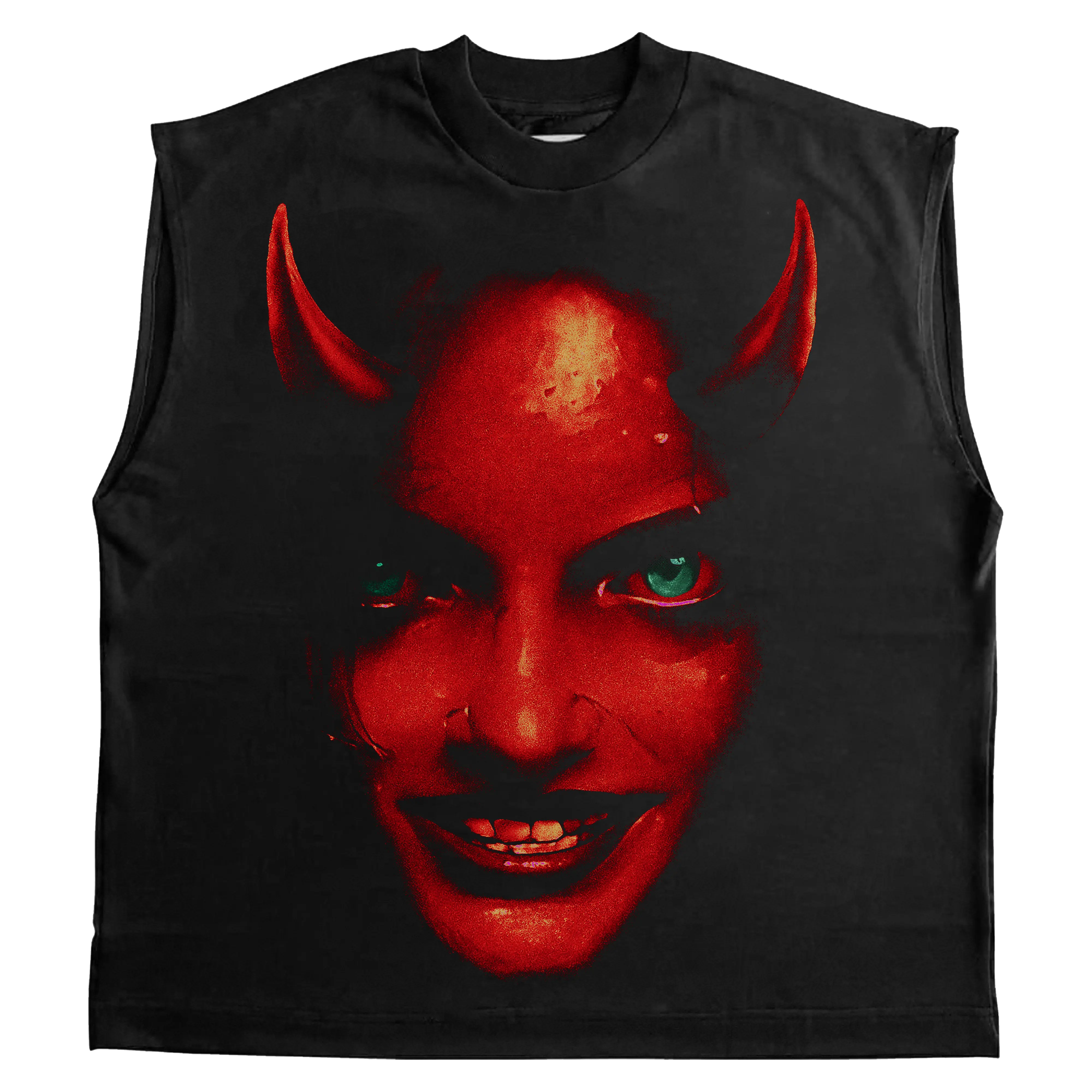 Red Queen Sleeveless Tee WorksOfMadness