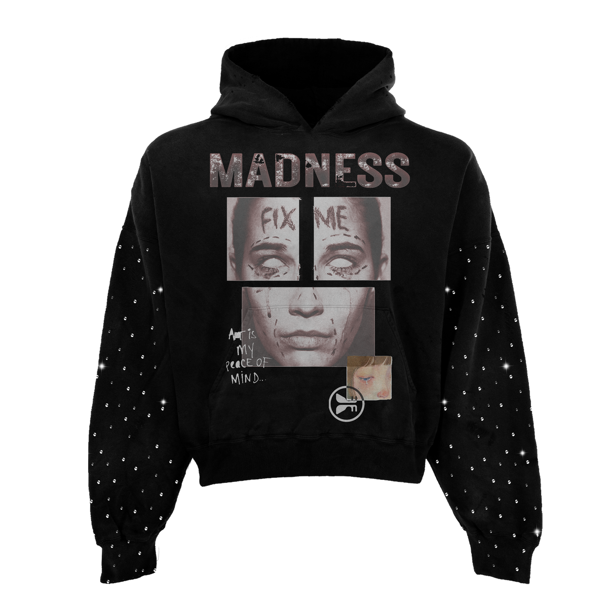Fix Me Rhinestone Hoodie
