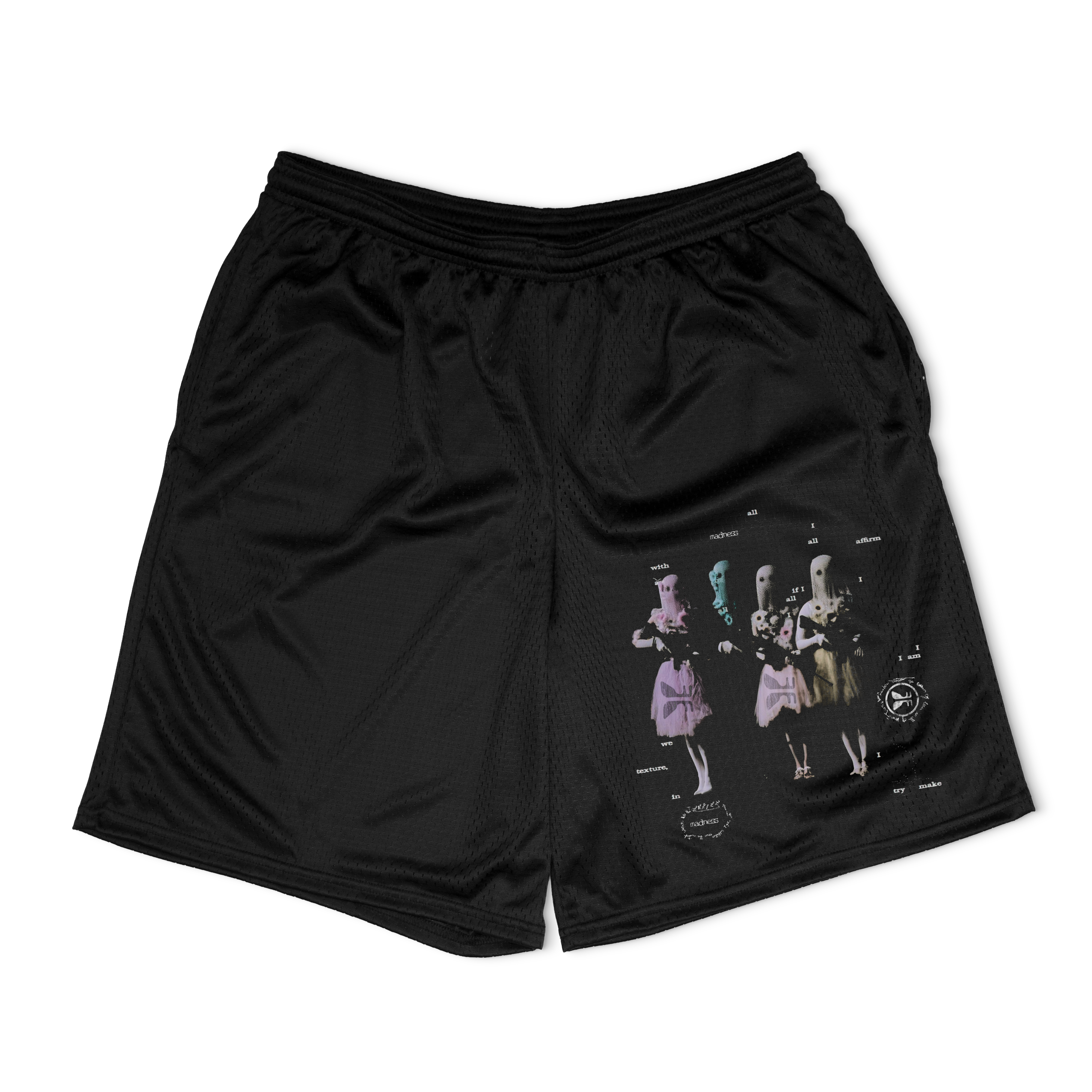 Mad Dolls Mesh Shorts