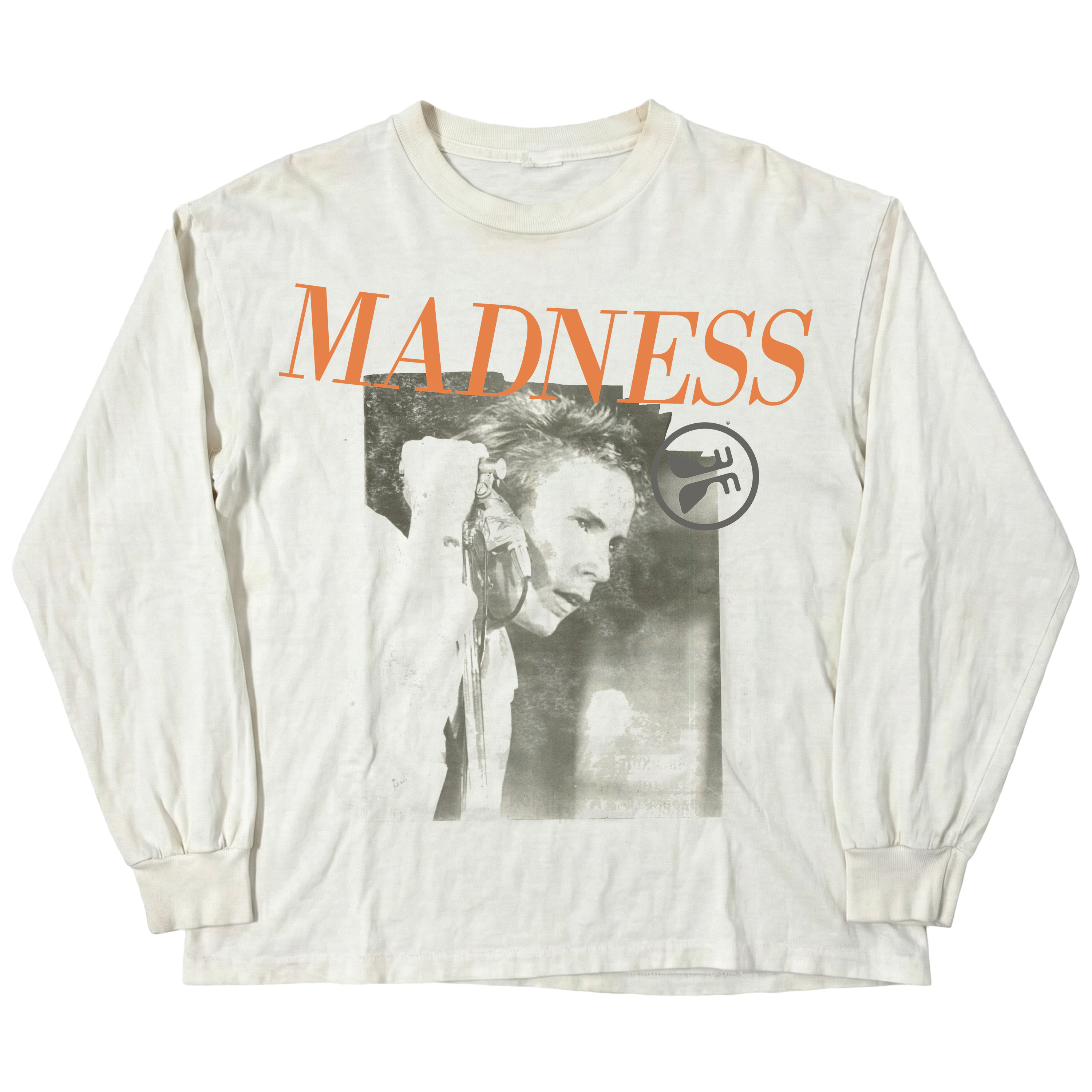 Sound Check L/S Tee - White