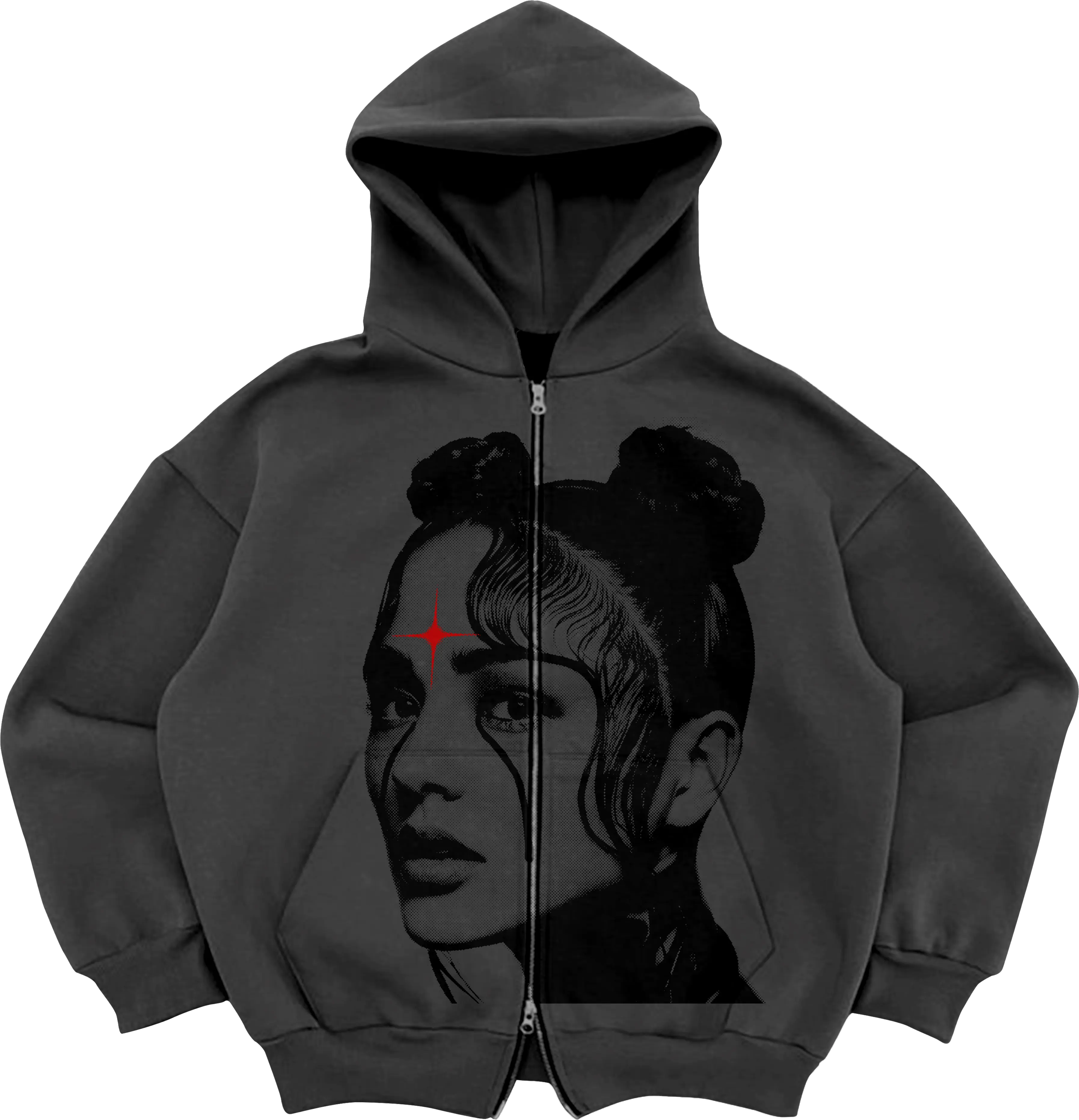 Spiritual Girl Premium Zip Up WorksOfMadness
