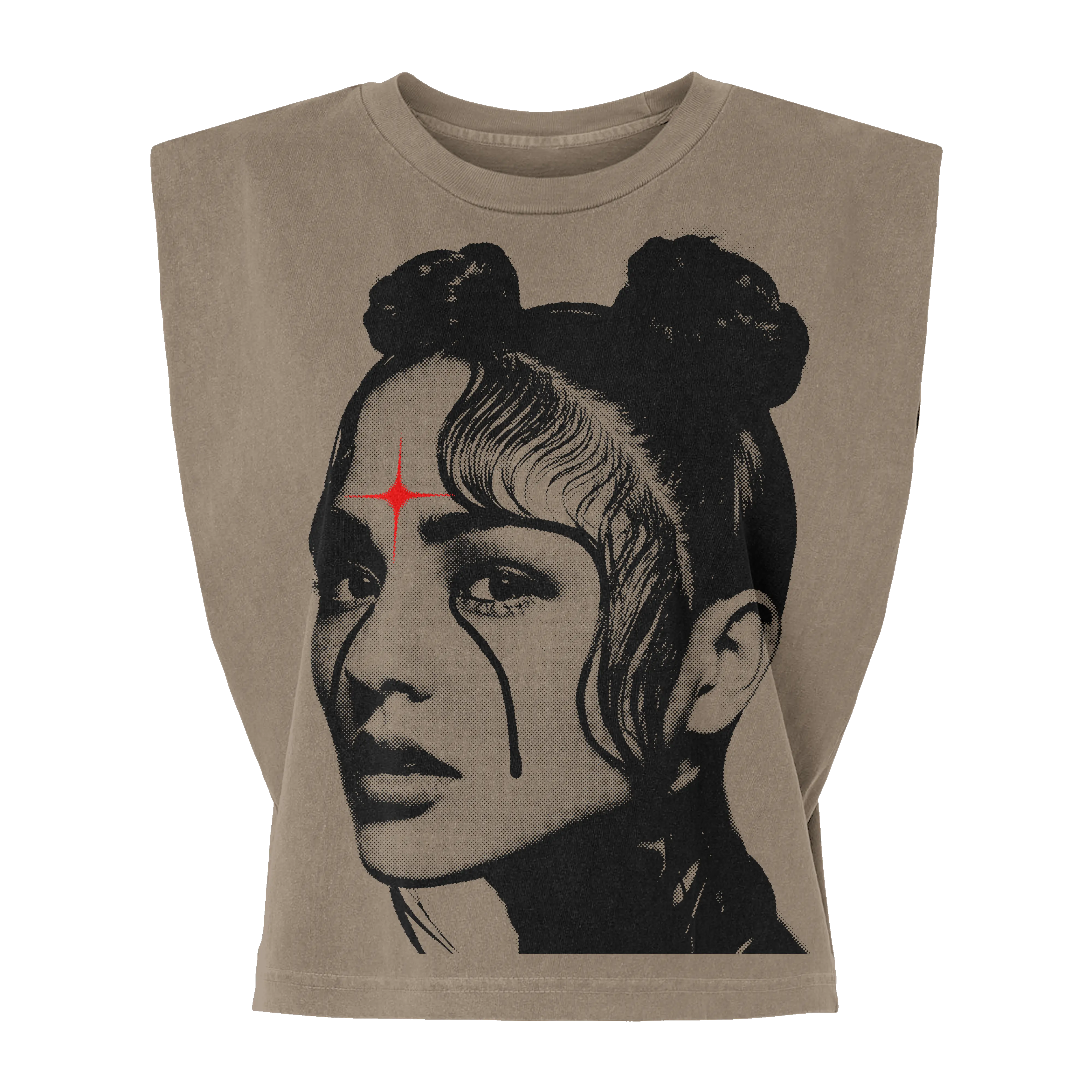 Spiritual Girl Women's Muscle Tee WorksOfMadness