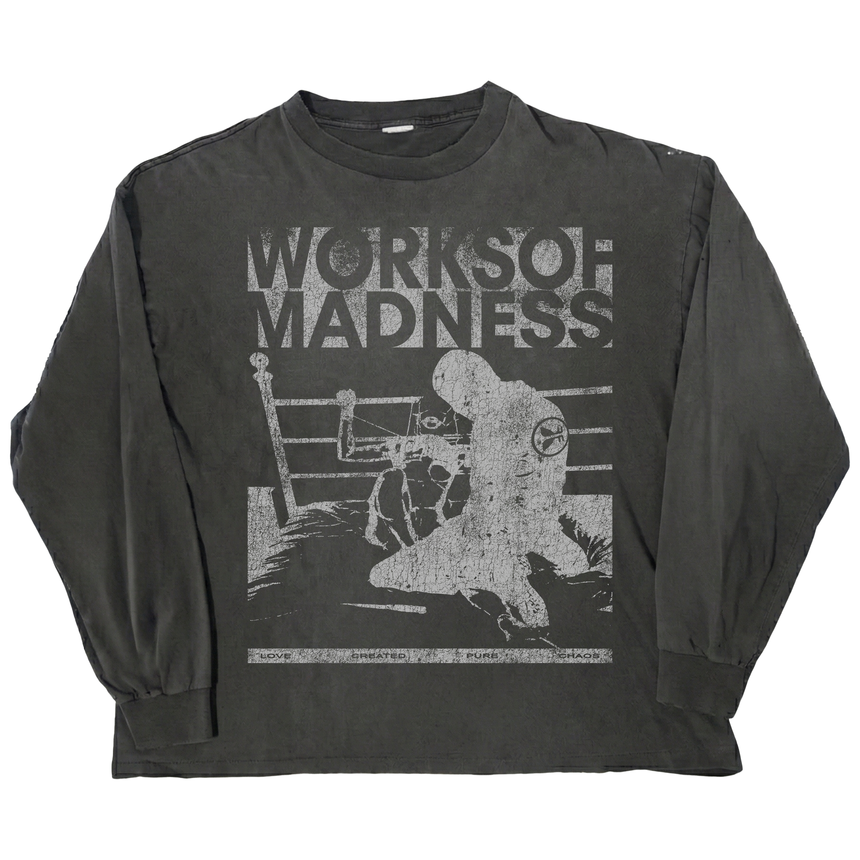 Split Decision L/S Tee - Black