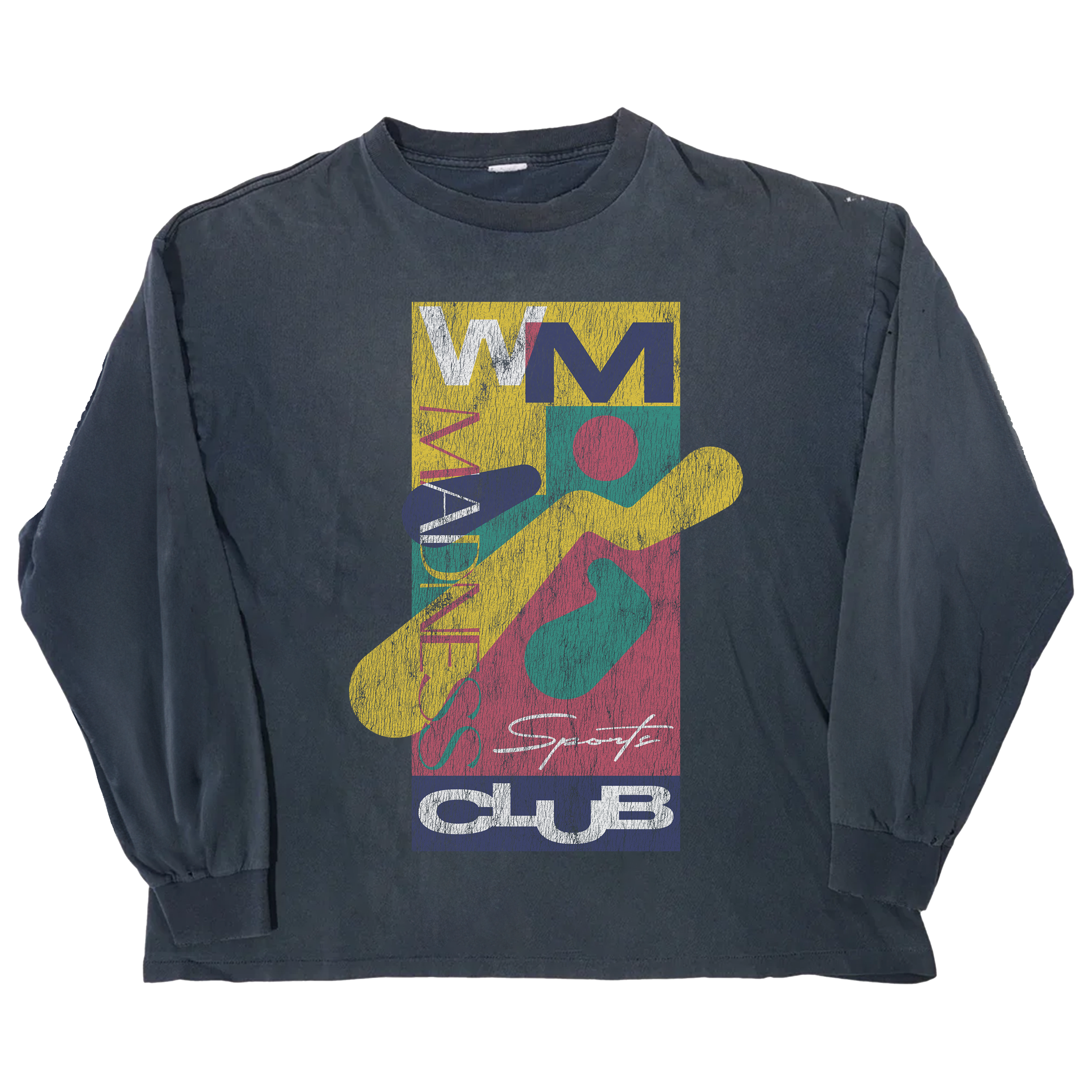Sports Club L/S Tee - Blue