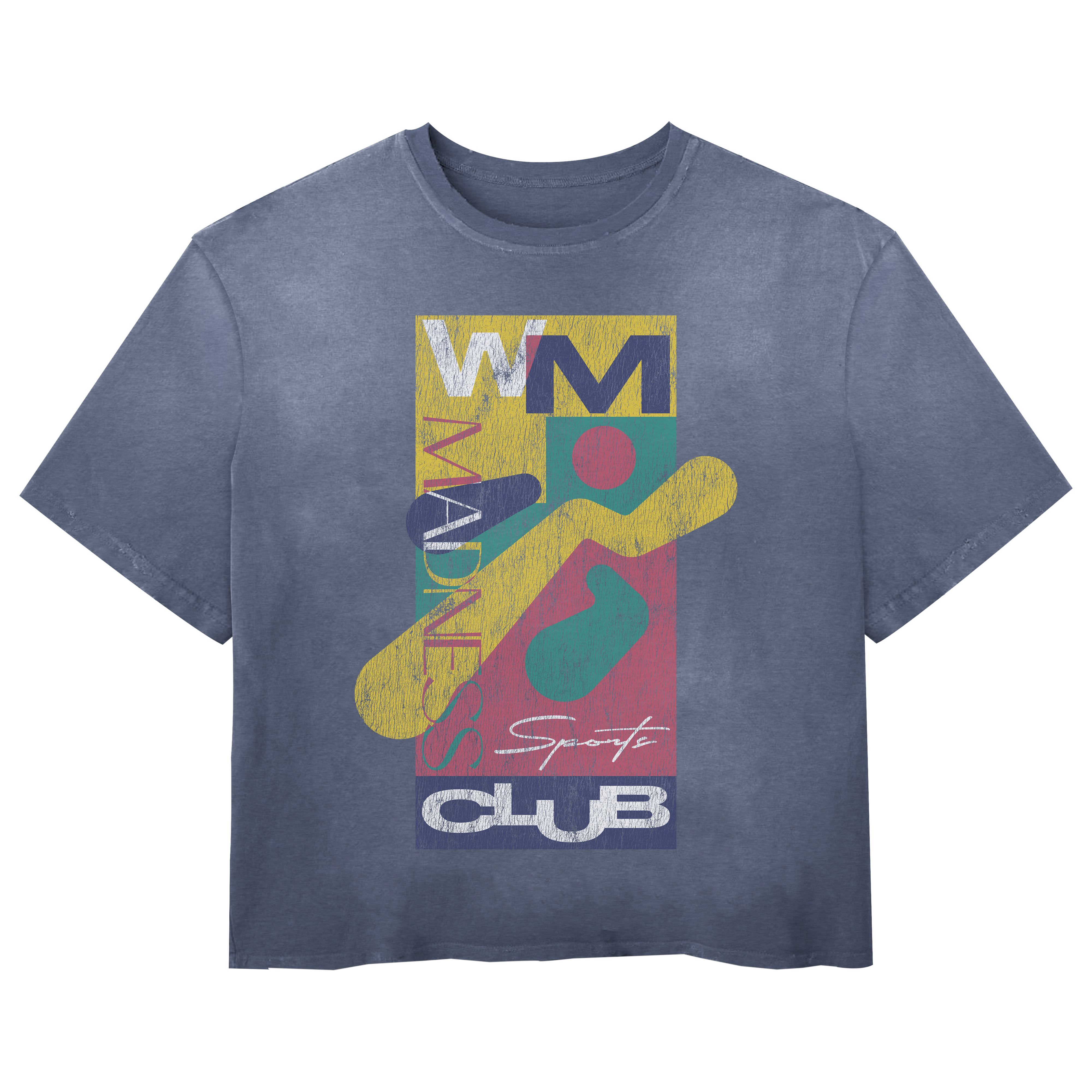 Sports Club Tee - Blue