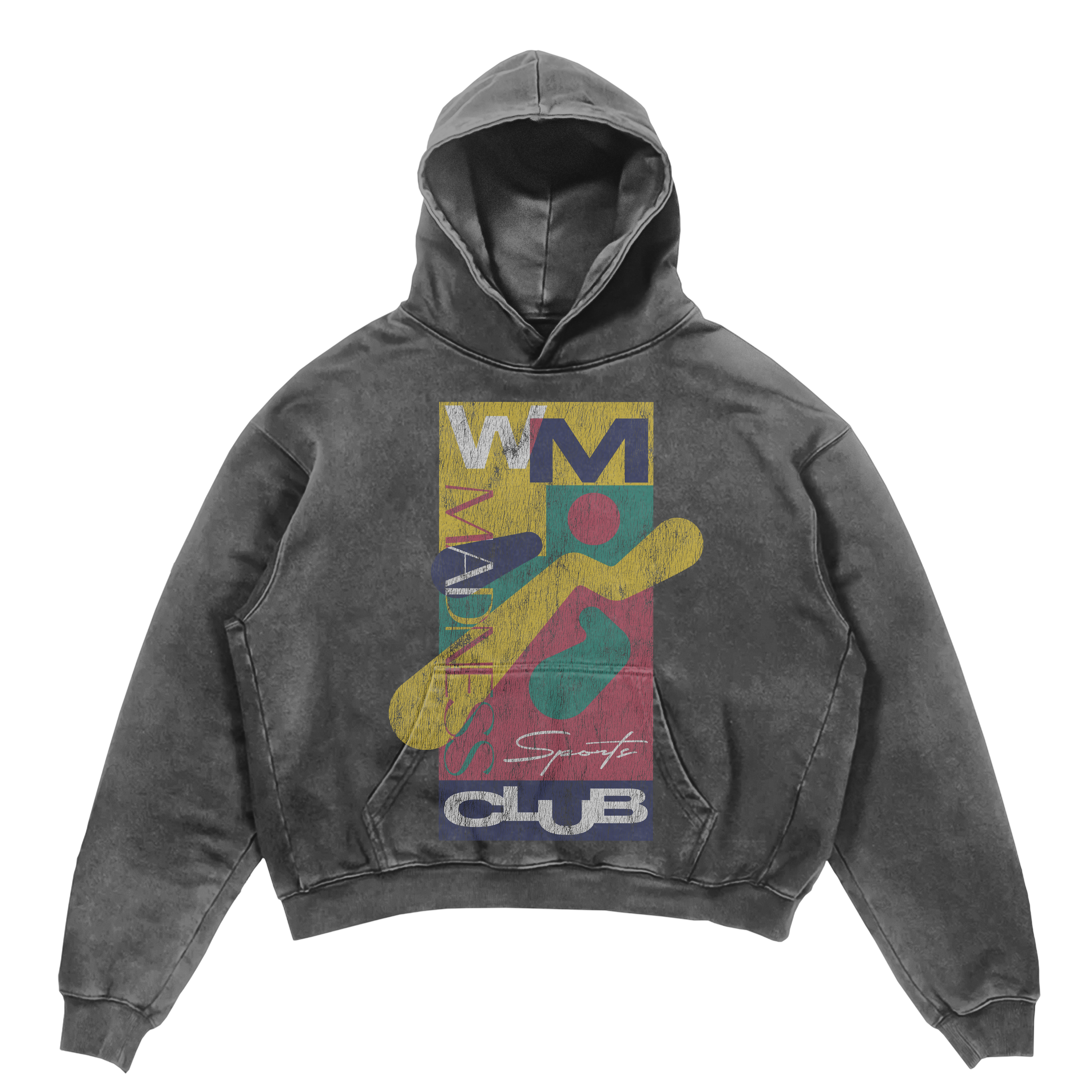 Sports Club Hoodie - Grey