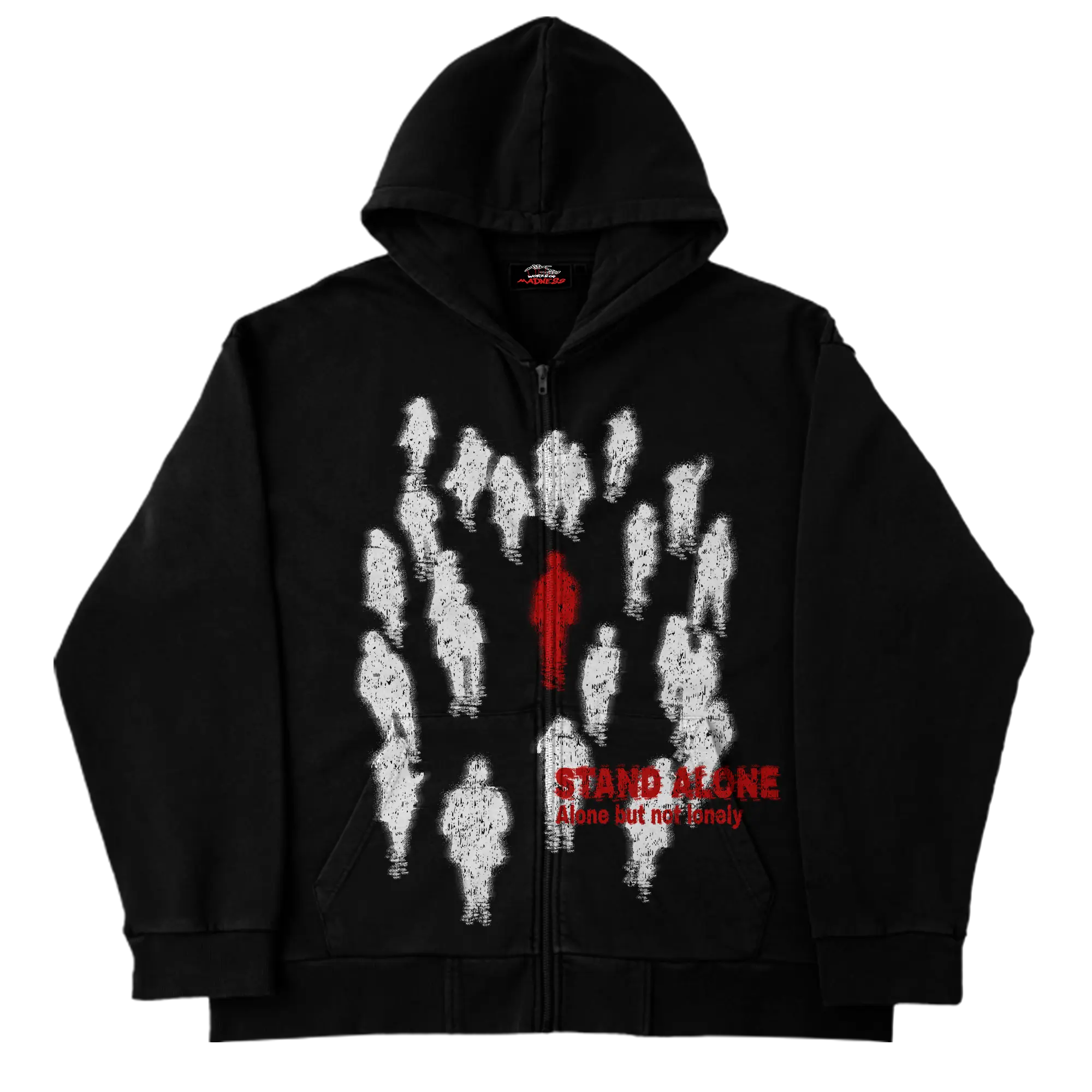 Stand Alone Zip Up WorksOfMadness