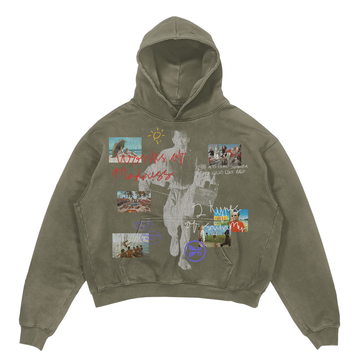 Summer Rain Hoodie - Olive