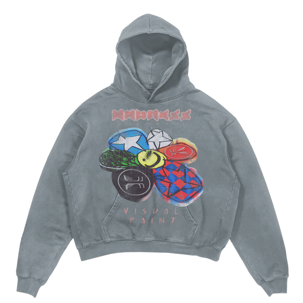 Visual Paint Hoodie - Sage