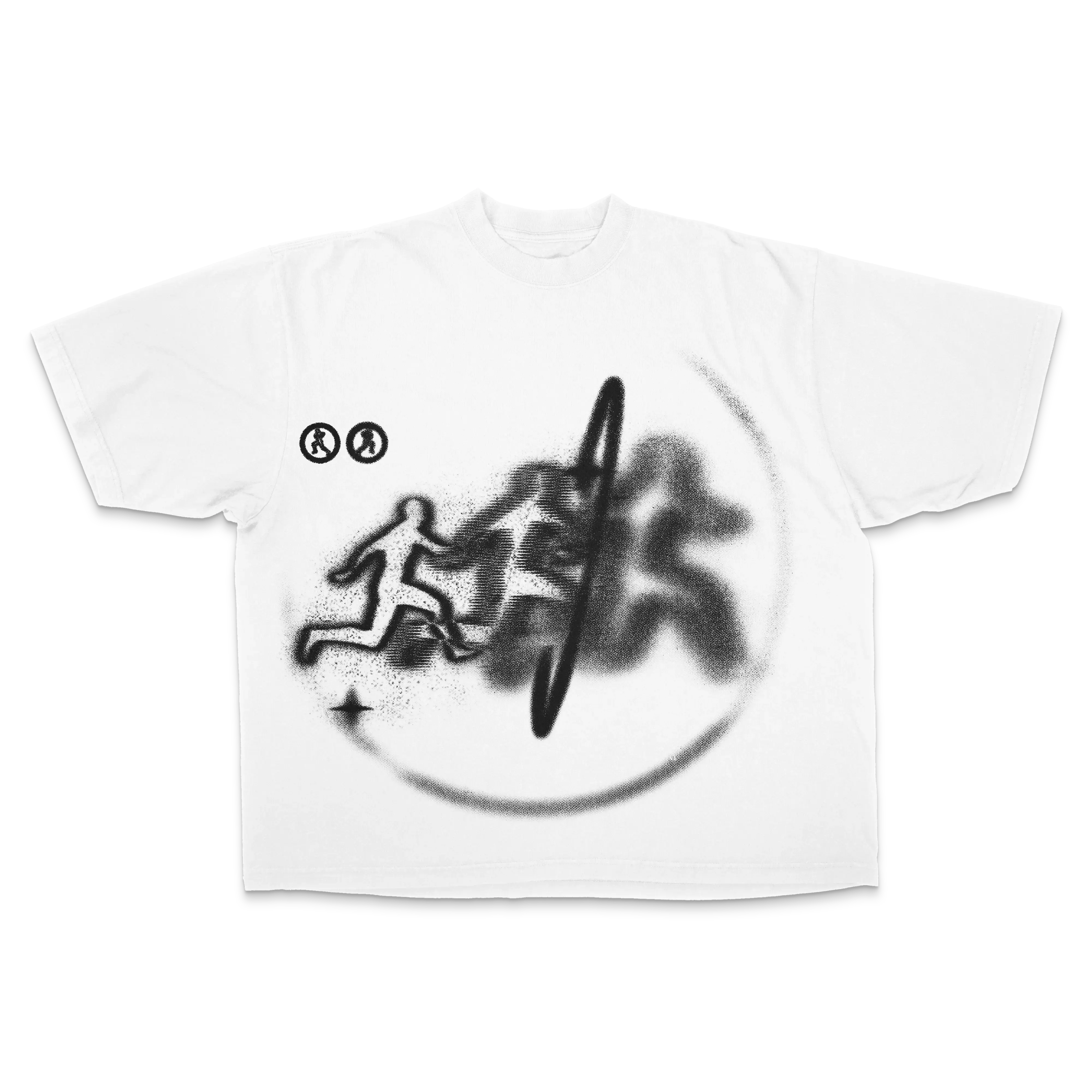 Warp Drop Shoulder Tee (TikTok) WorksOfMadness