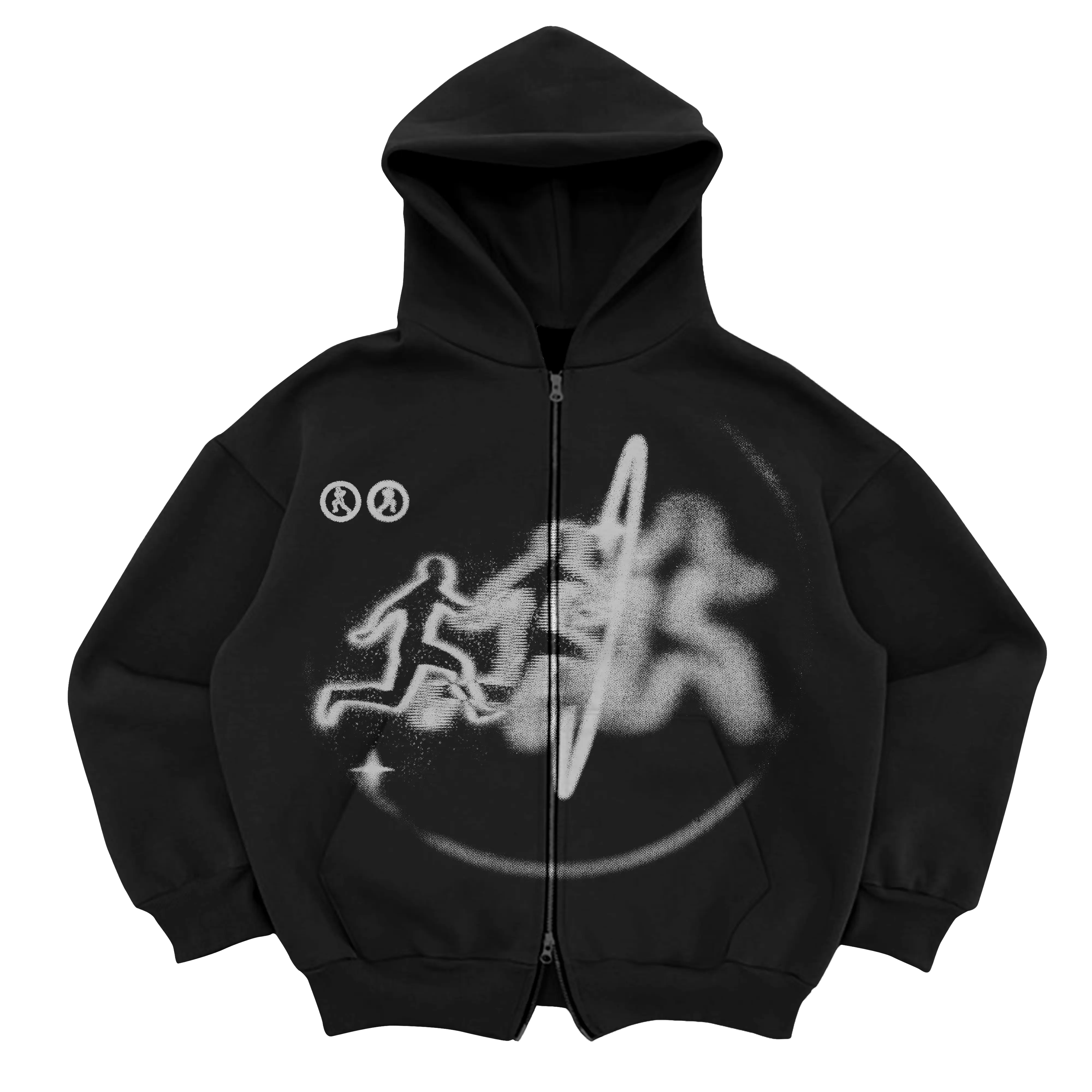 Warp Premium Zip Up (Copy) WorksOfMadness