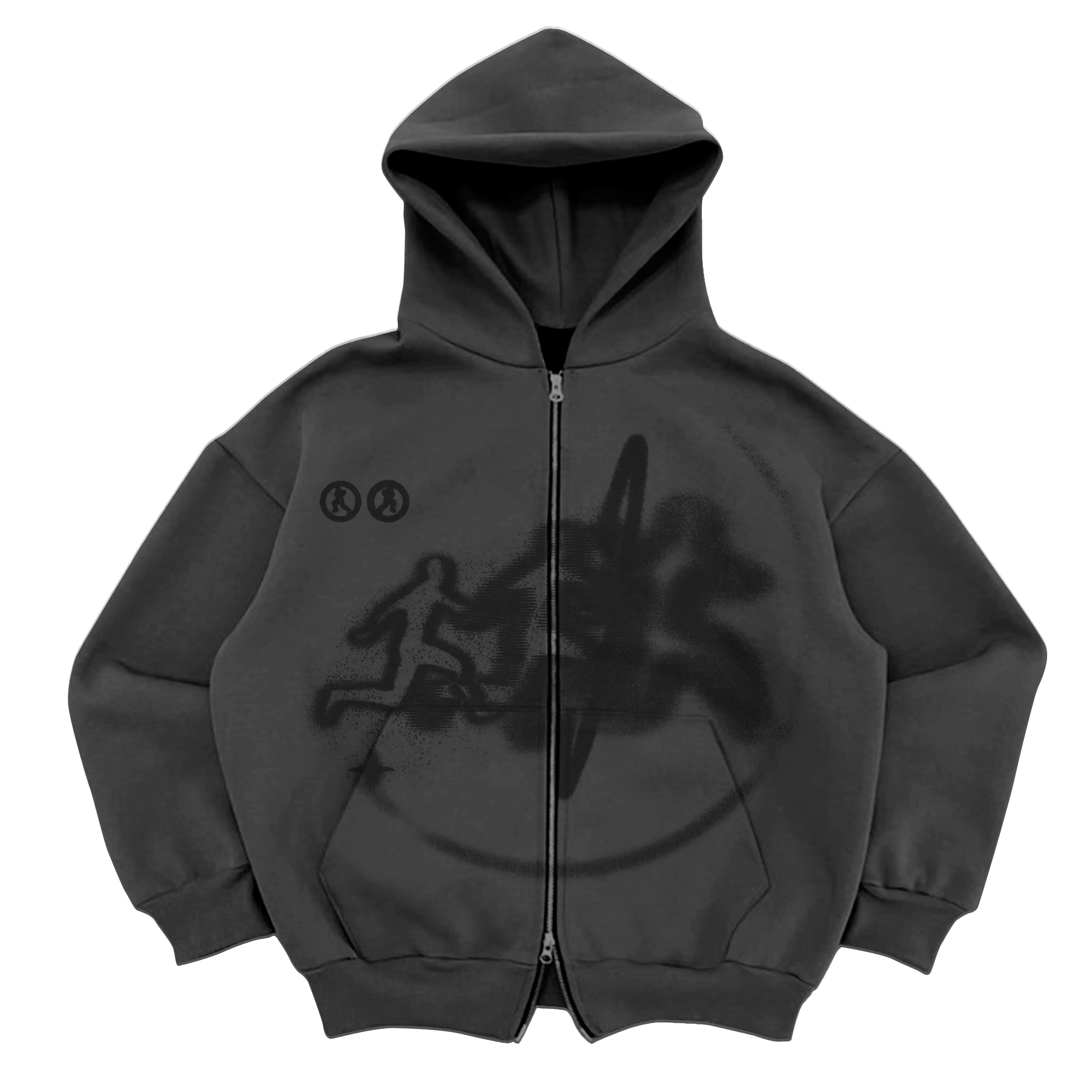 Warp Premium Zip Up (Copy) WorksOfMadness