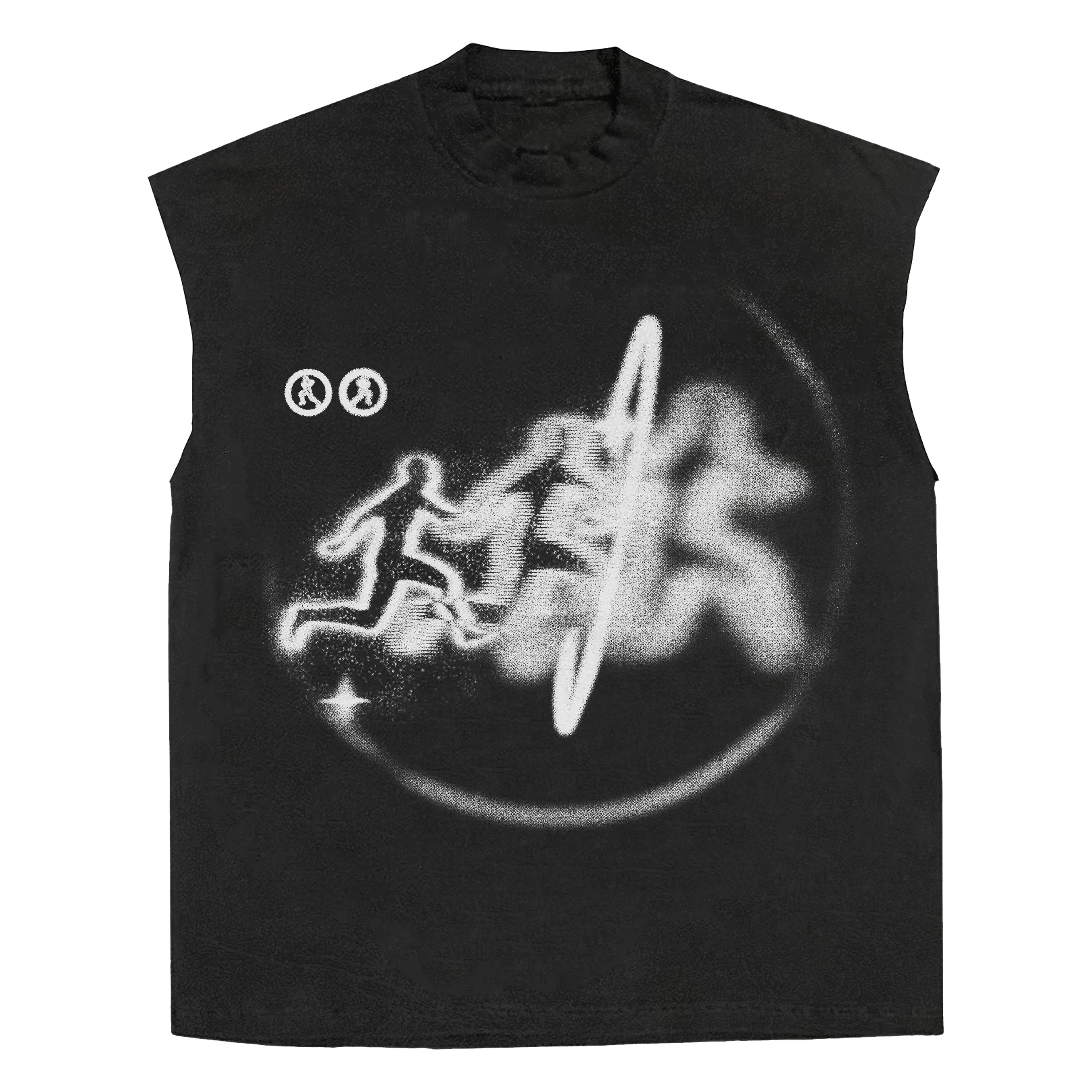 Warp Sleeveless Tee (TikTok) WorksOfMadness