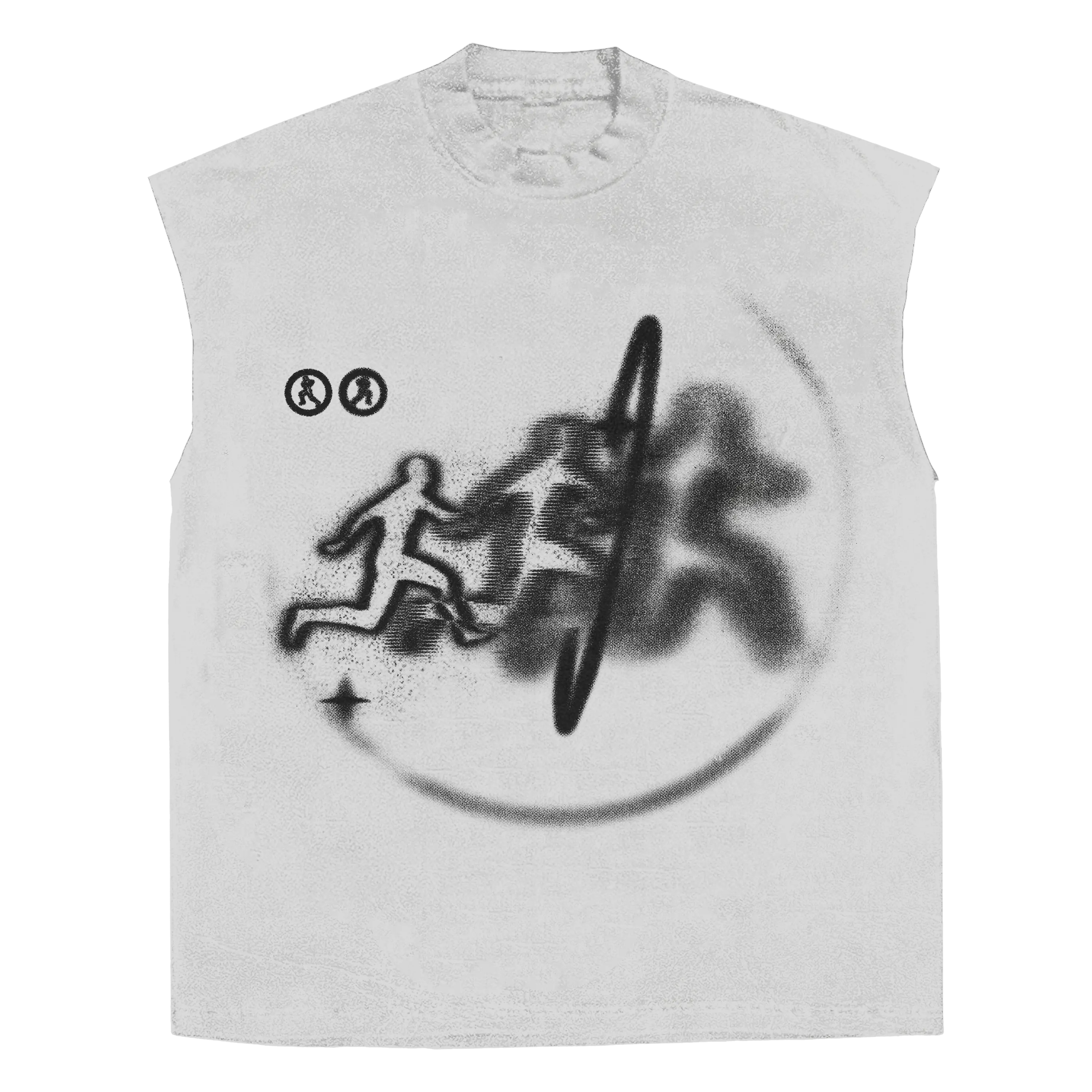 Warp Sleeveless Tee (TikTok) WorksOfMadness