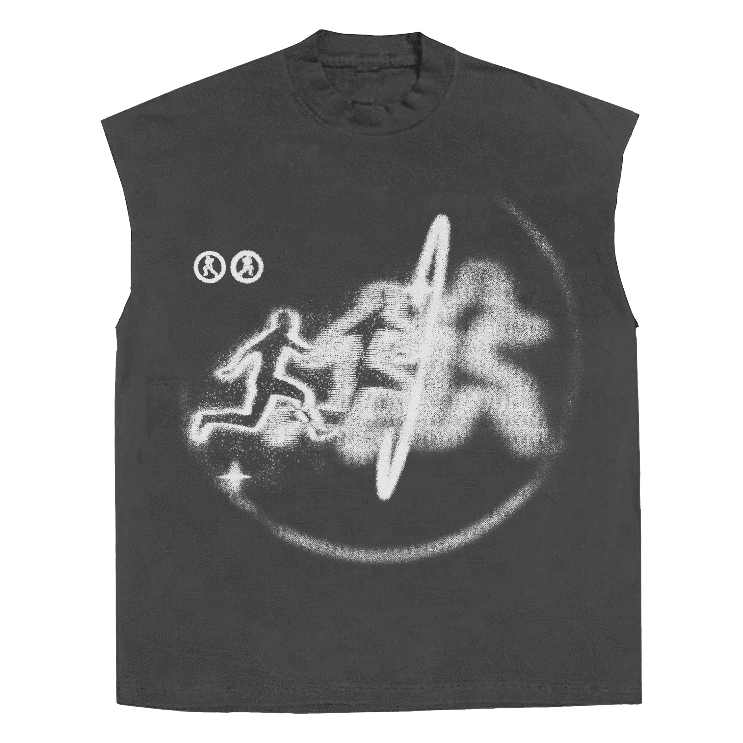 Warp Sleeveless Tee (TikTok) WorksOfMadness