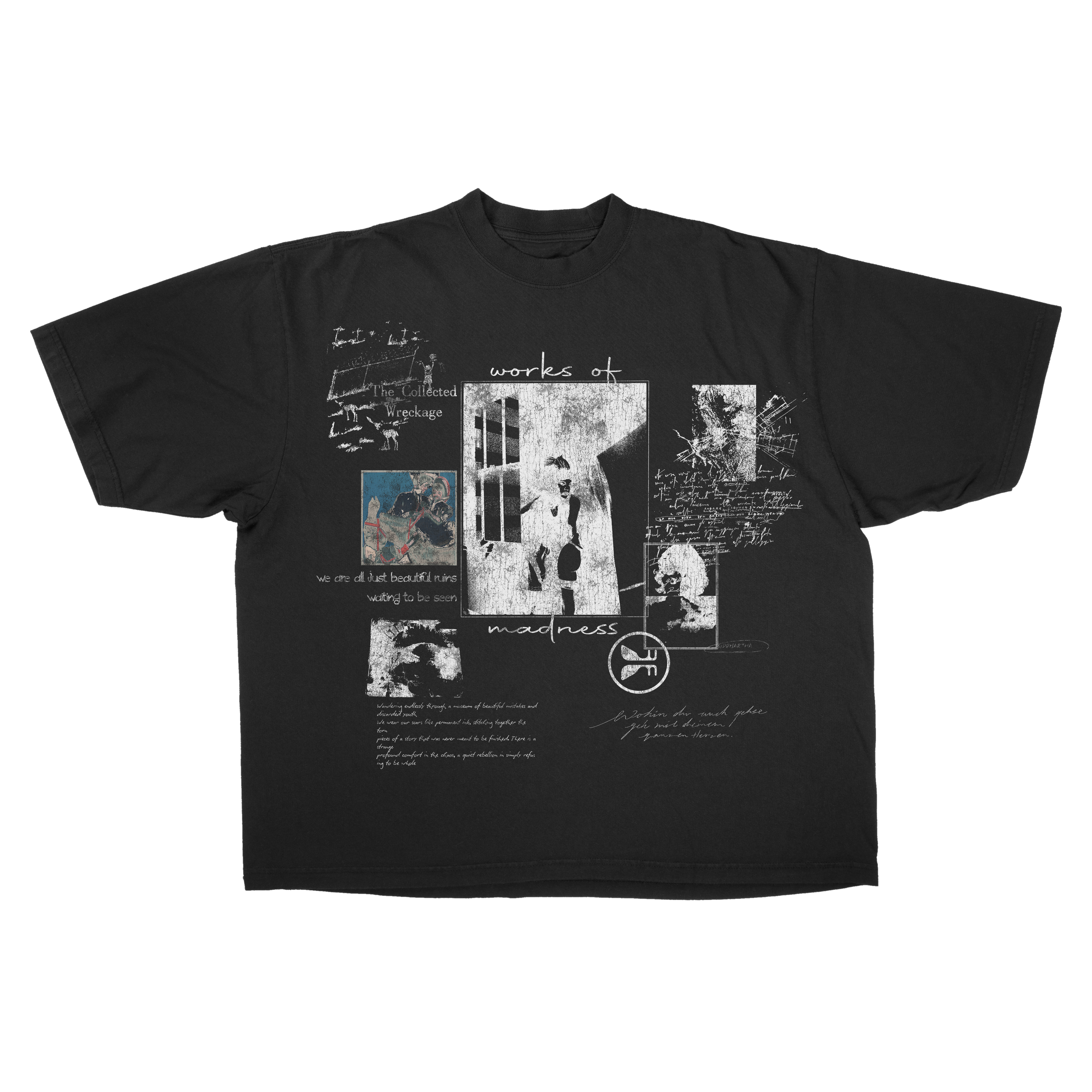 Ruin Drop Tee - Black
