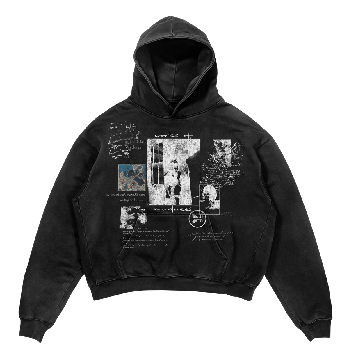 Ruin Hoodie - Black