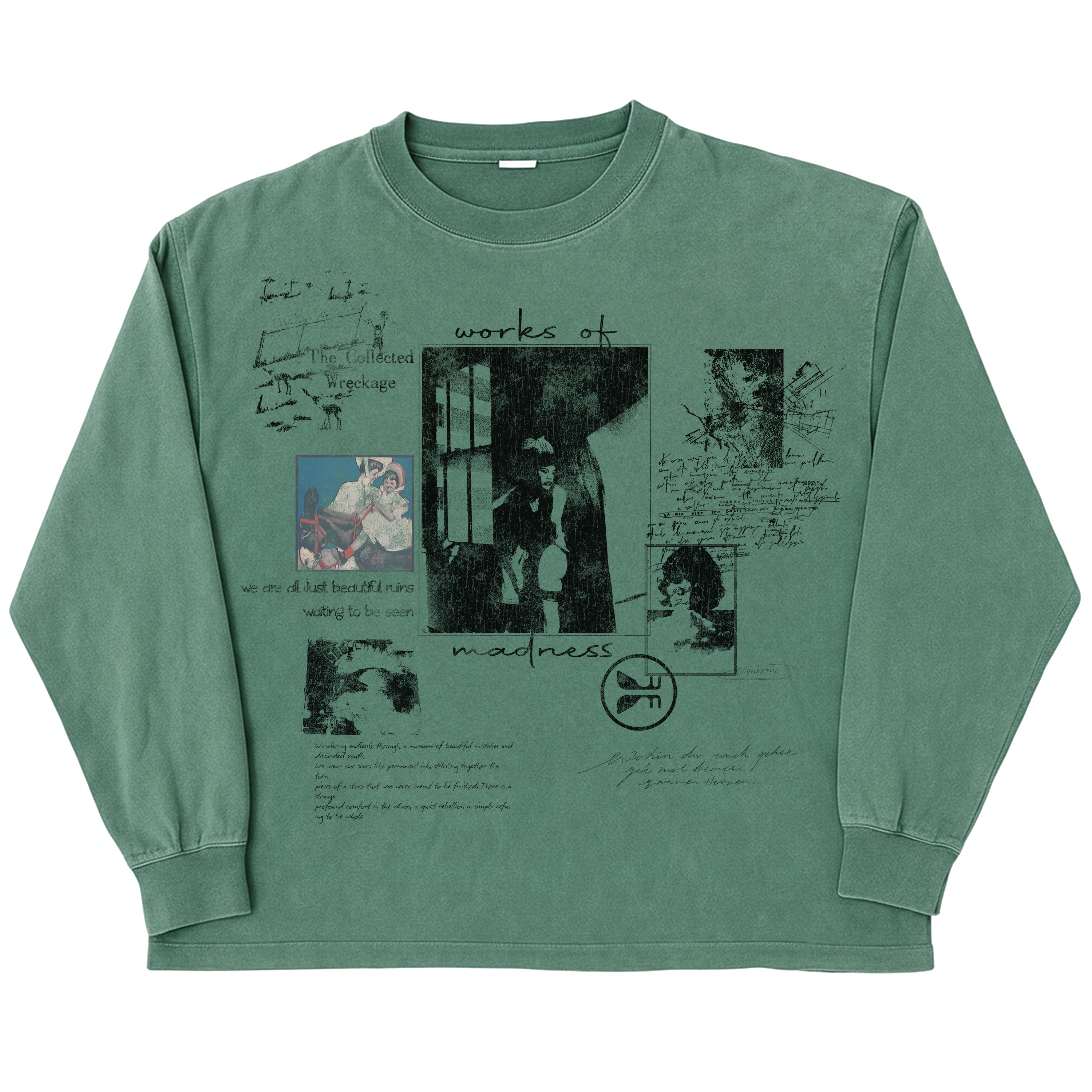 Ruin L/S Tee - Green