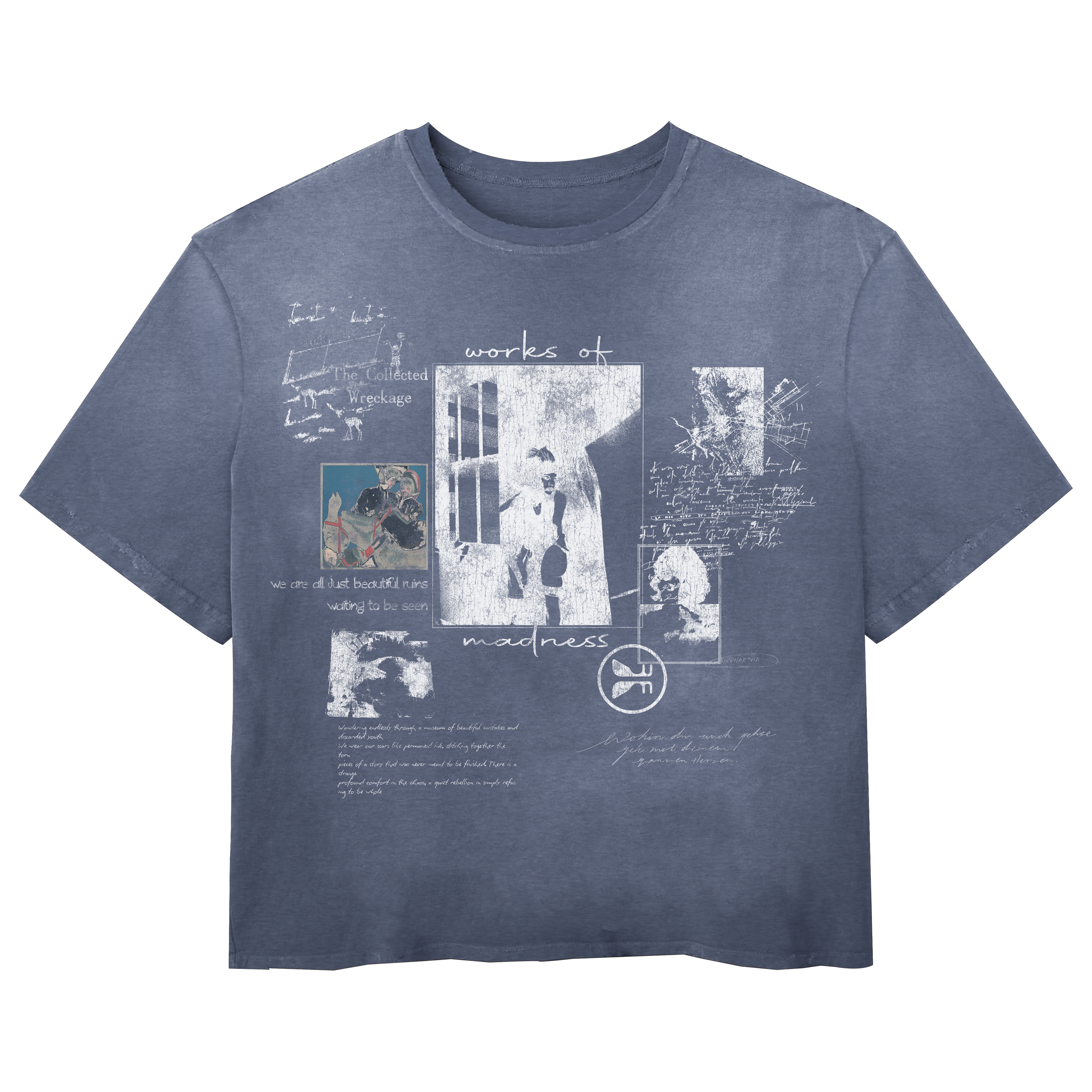Ruin Tee - Blue