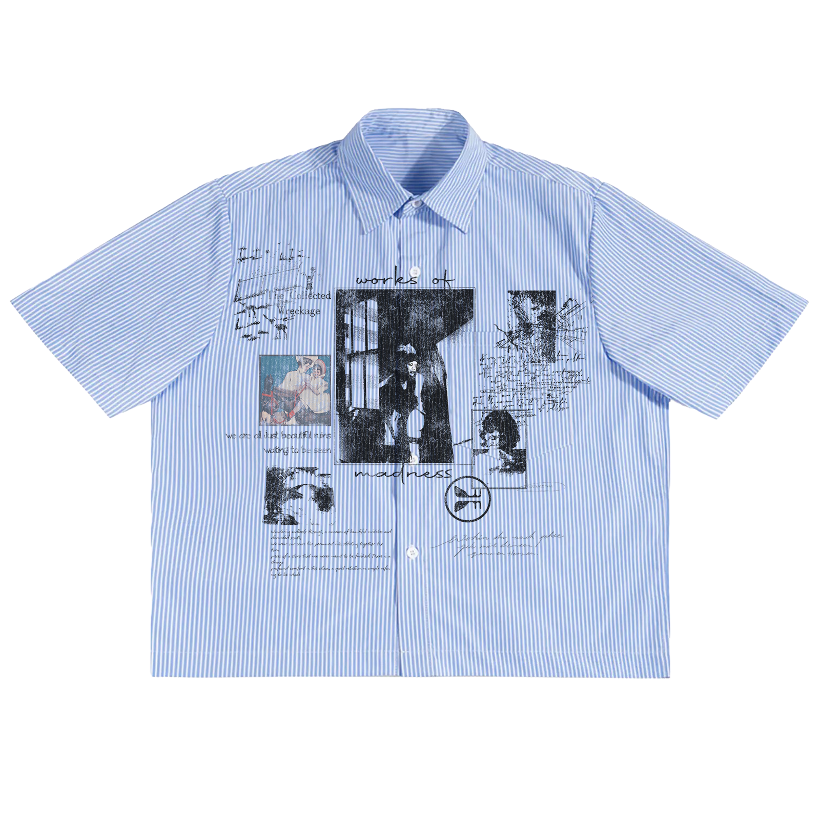 Ruin Boxy Button Up