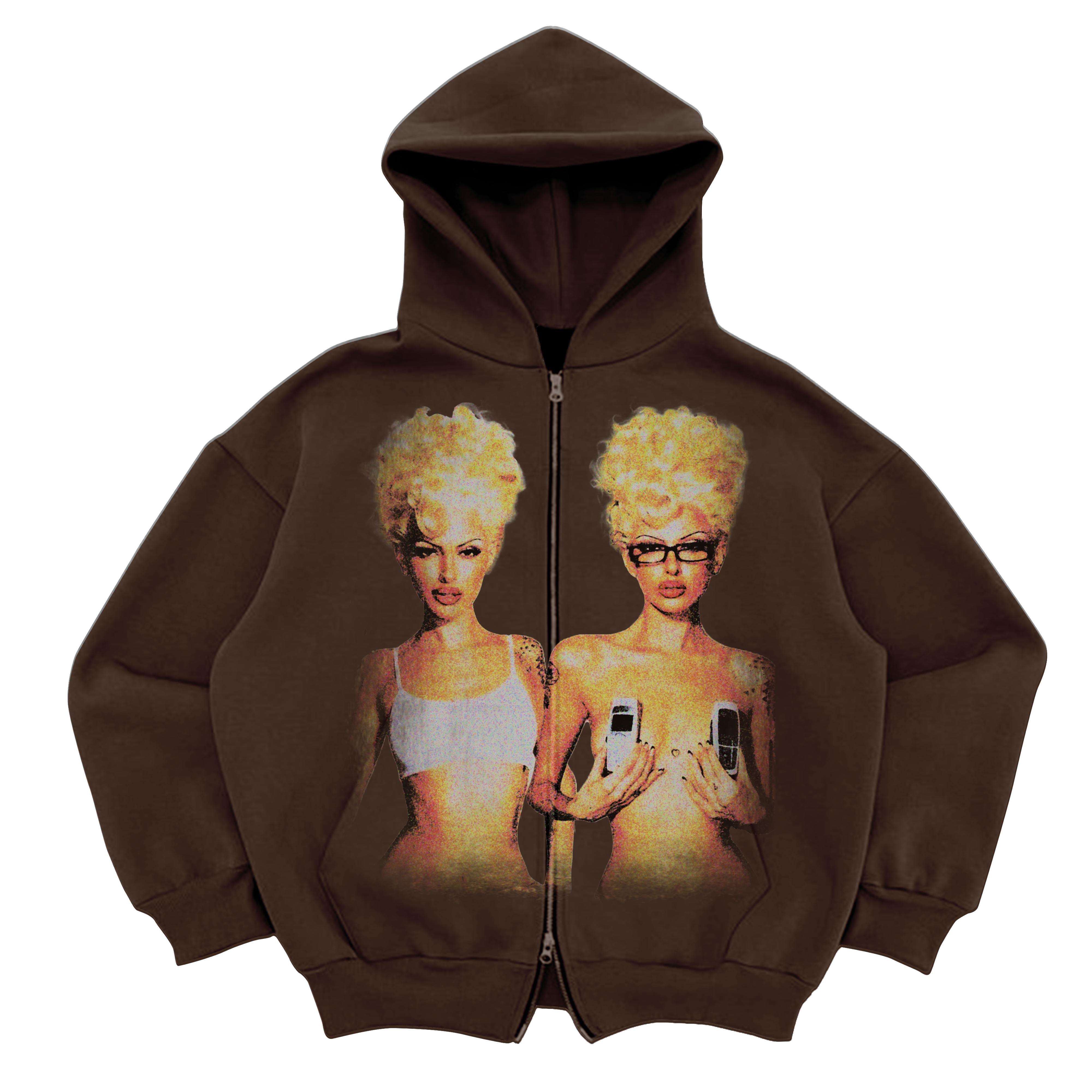 Blondes Zip Up