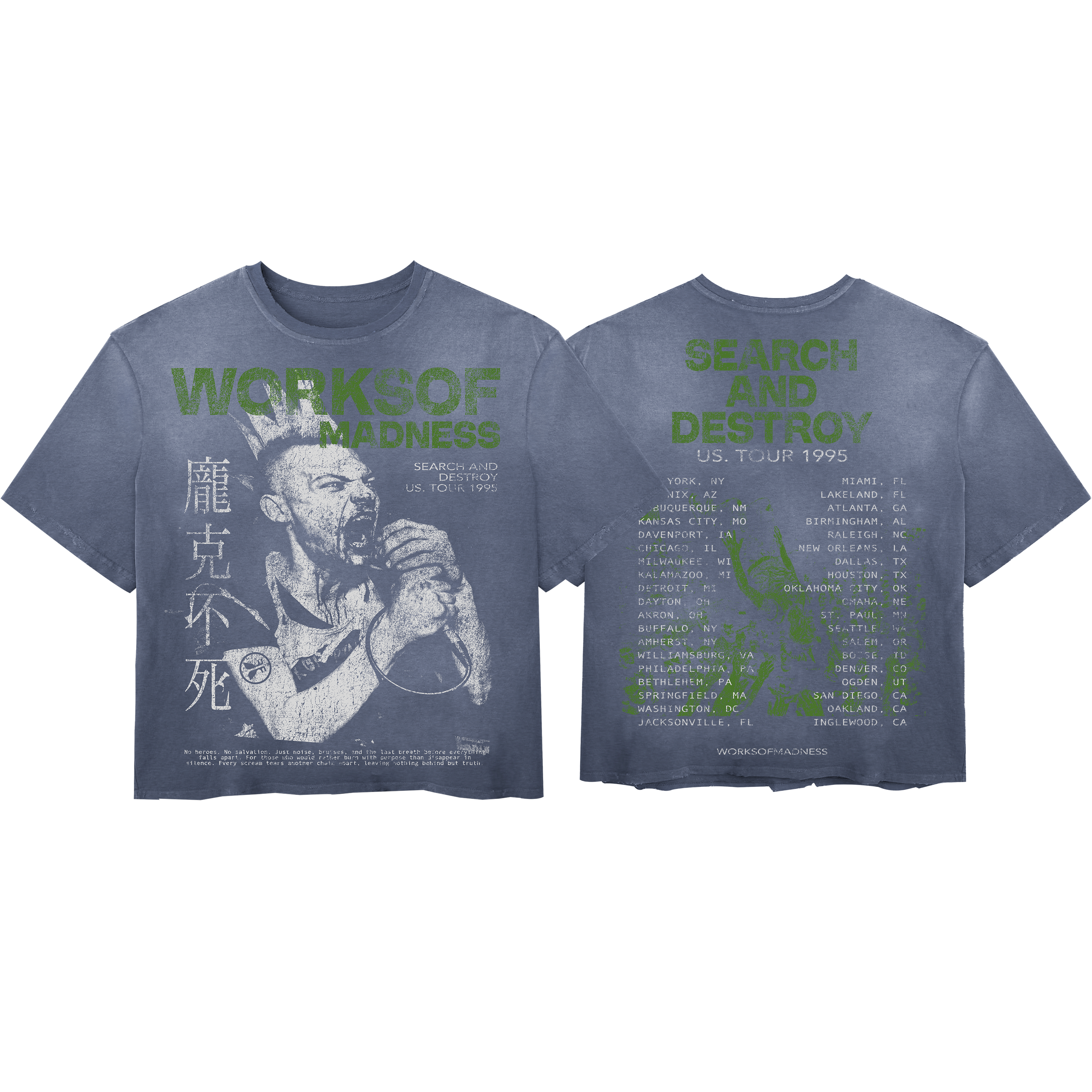 No Heroes Tee