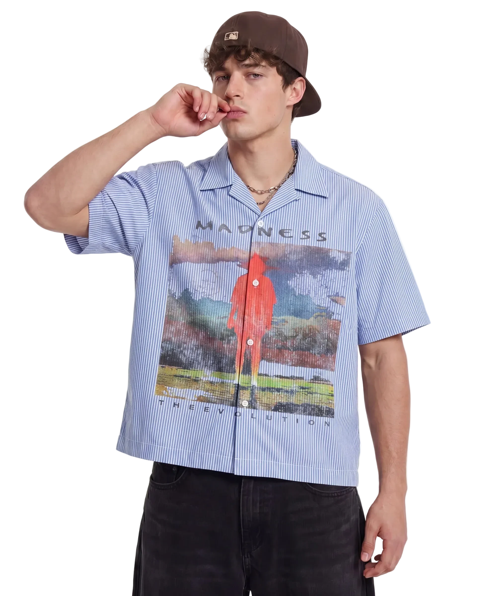 Mad Evolution Boxy Button Up