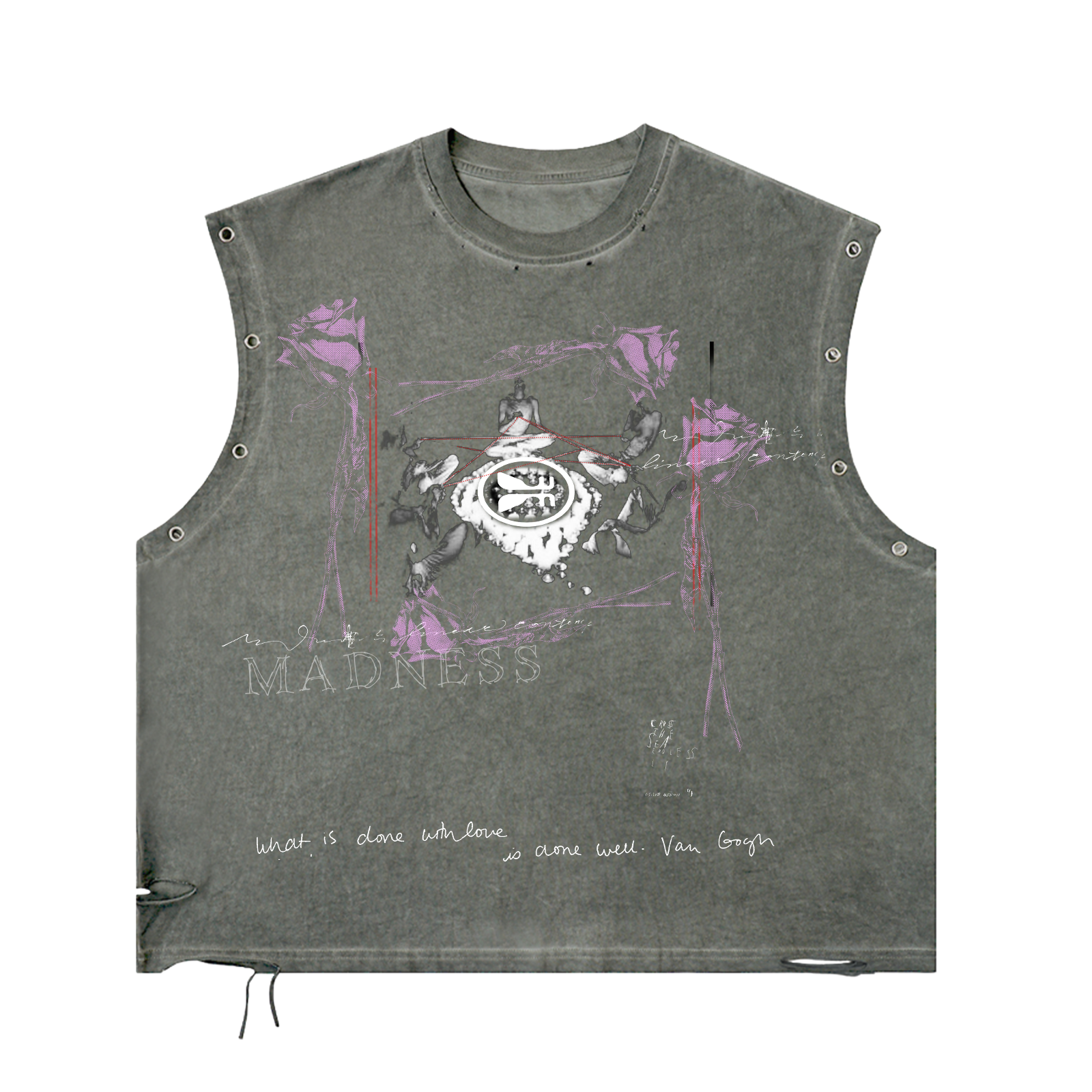 Beautiful Madness Utility Cut Tee