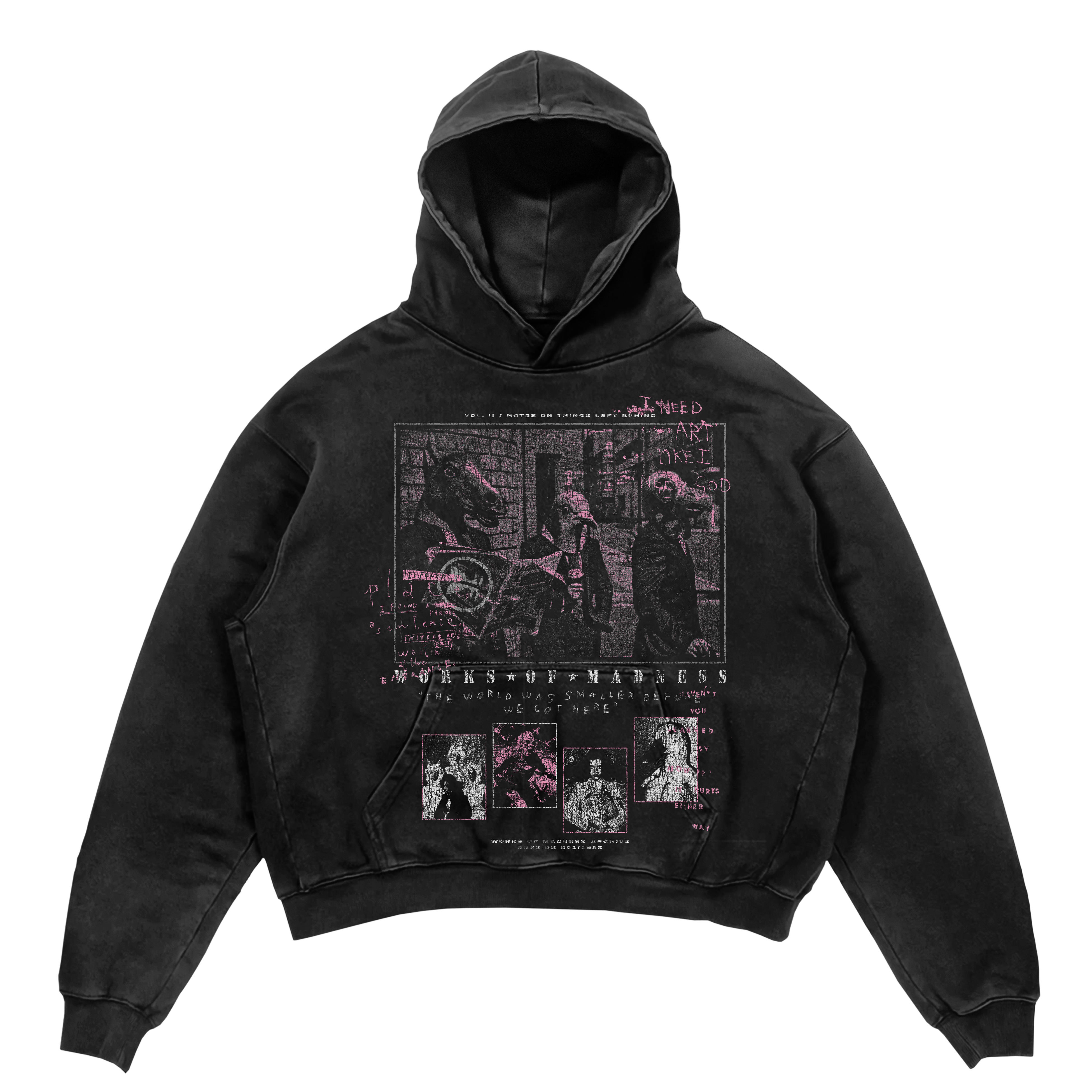 The Congregation Hoodie - Black