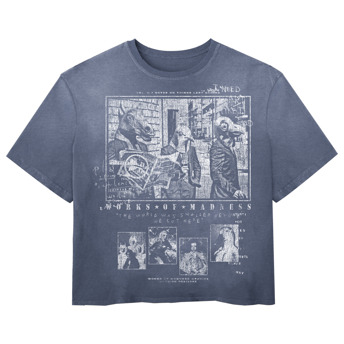 The Congregation Tee - Blue