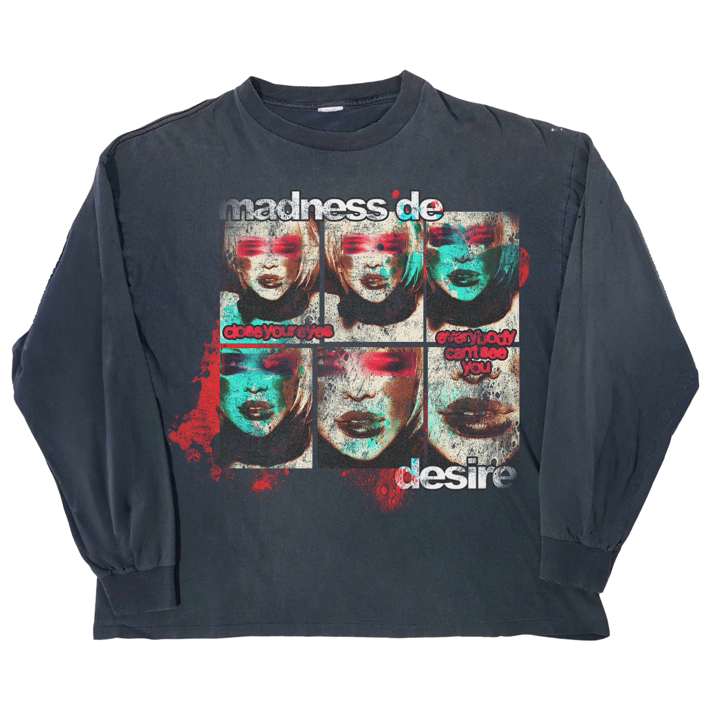 Desire L/S Tee - Blue