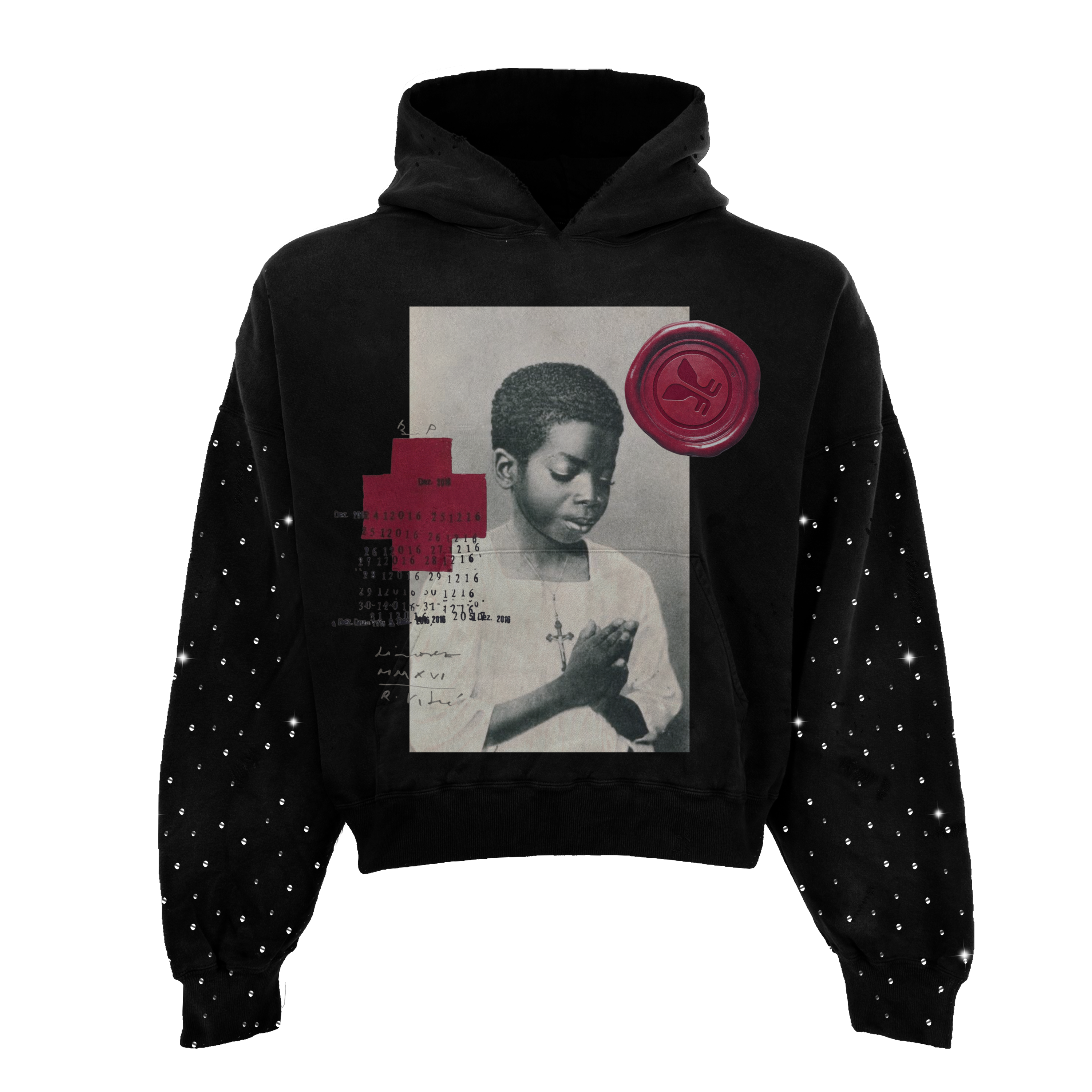 Devotion Rhinestone Hoodie